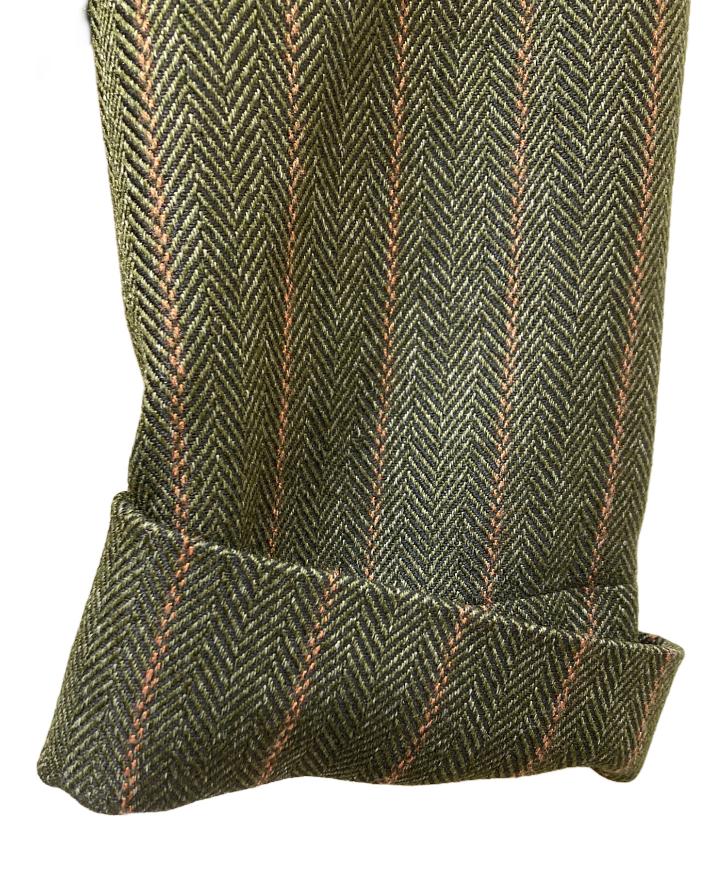 中古・古着通販】foufou (フーフー) open collar herringbone one 