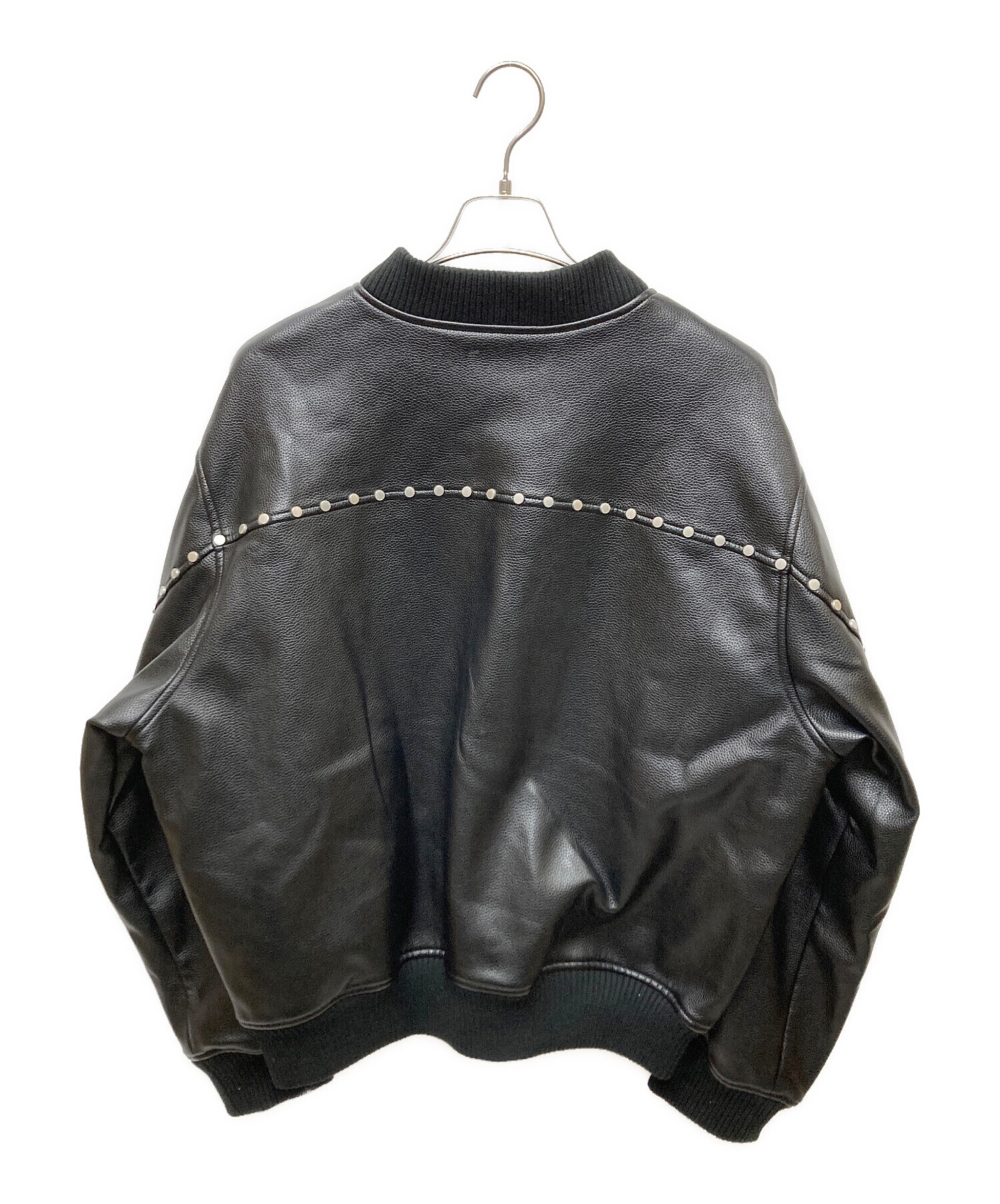 中古・古着通販】AFB (エーエフビー) STUDDED BOMBER JACKET ボンバー