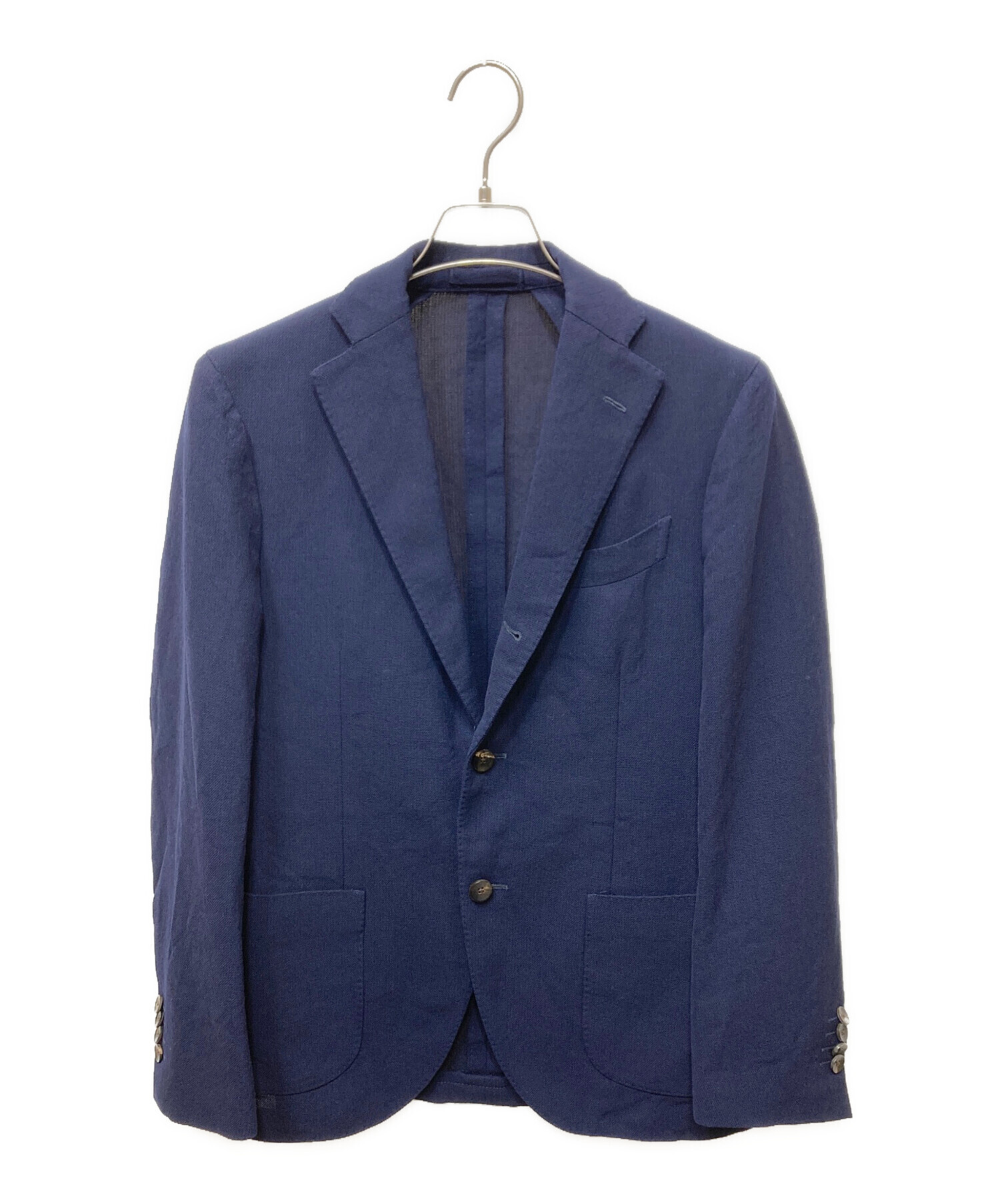 METTI　LARDINI テーラードジャケット ネイビー 中古・古着通販】LARDINI (ラルディーニ) SINGLE 3B JACKET ウール