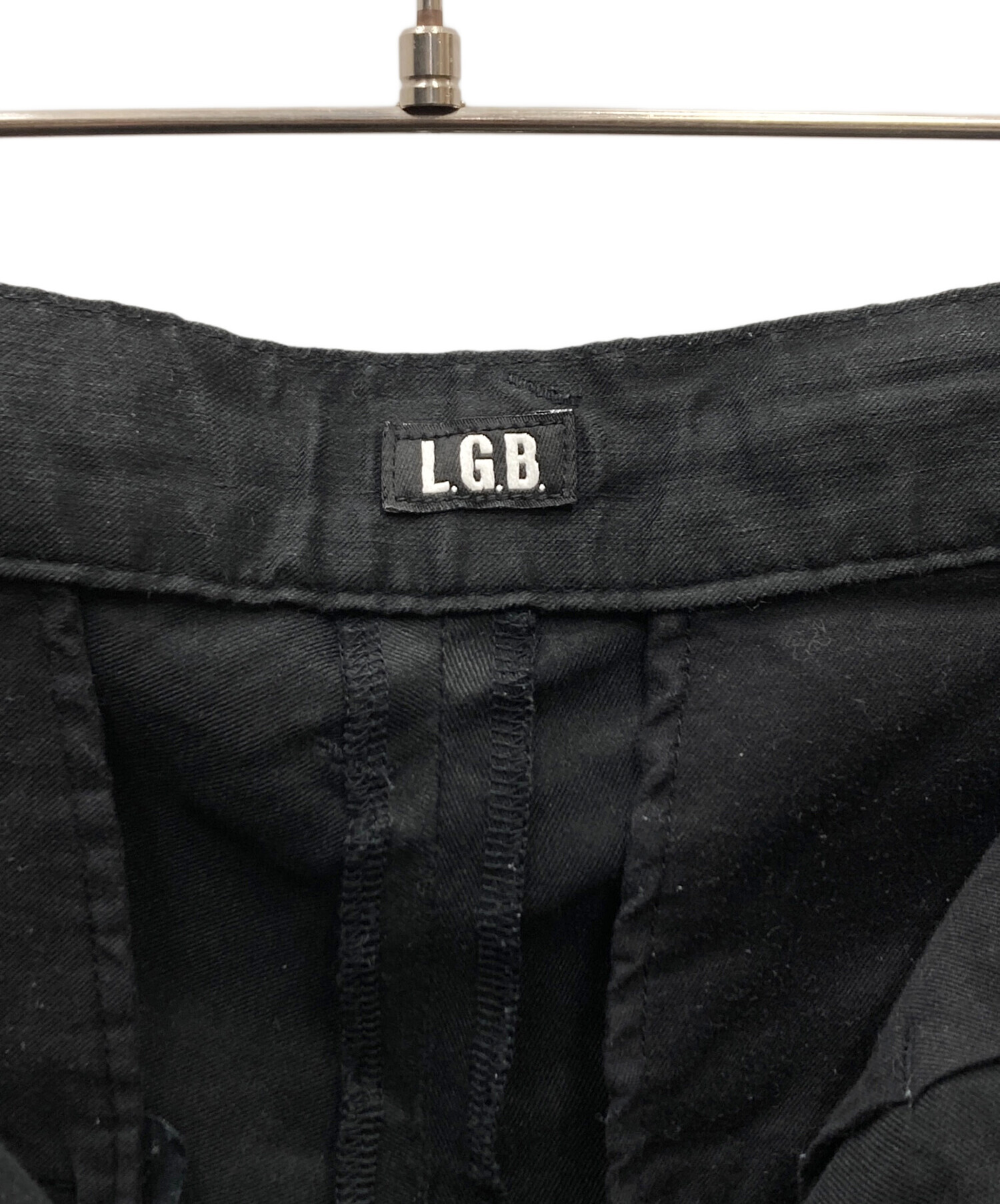 L.G.B. ルグランブルー ニット　パンツ 中古・古着通販】L.G.B (ルグランブルー) リネン混パンツ ブラック