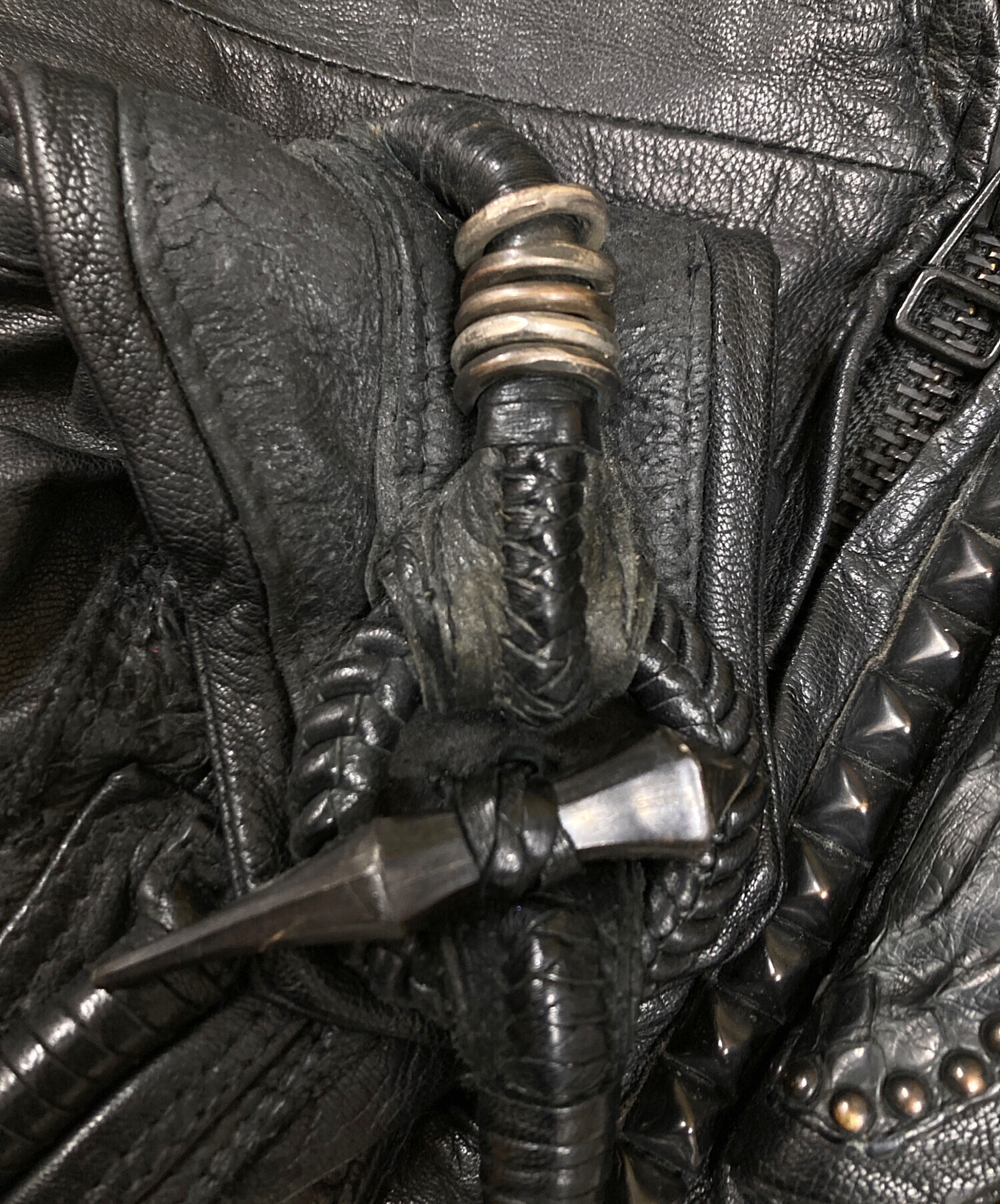 中古・古着通販】KMRII (ケムリ) KB-Shoulder Bubble/Estoc レザー