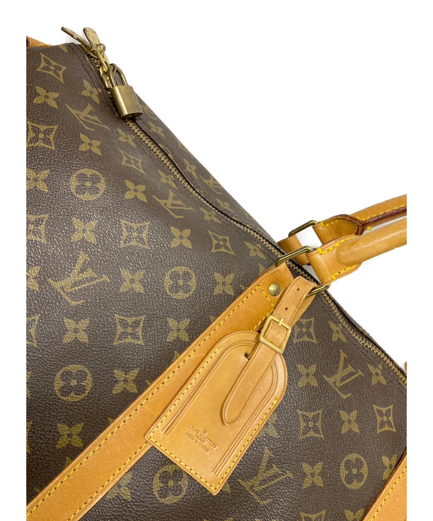 中古・古着通販】LOUIS VUITTON (ルイヴィトン) キーポル50 ブラウン