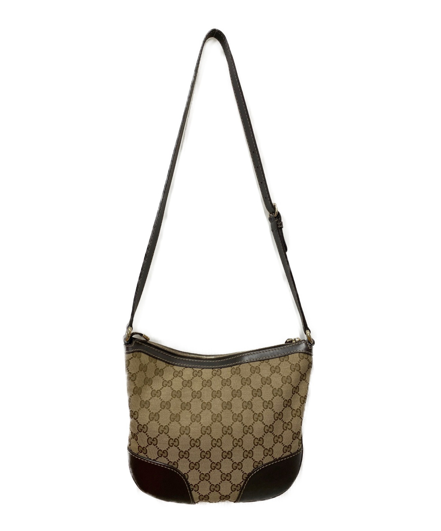 中古・古着通販】GUCCI (グッチ) ラブリーGGショルダーバッグ ベージュ