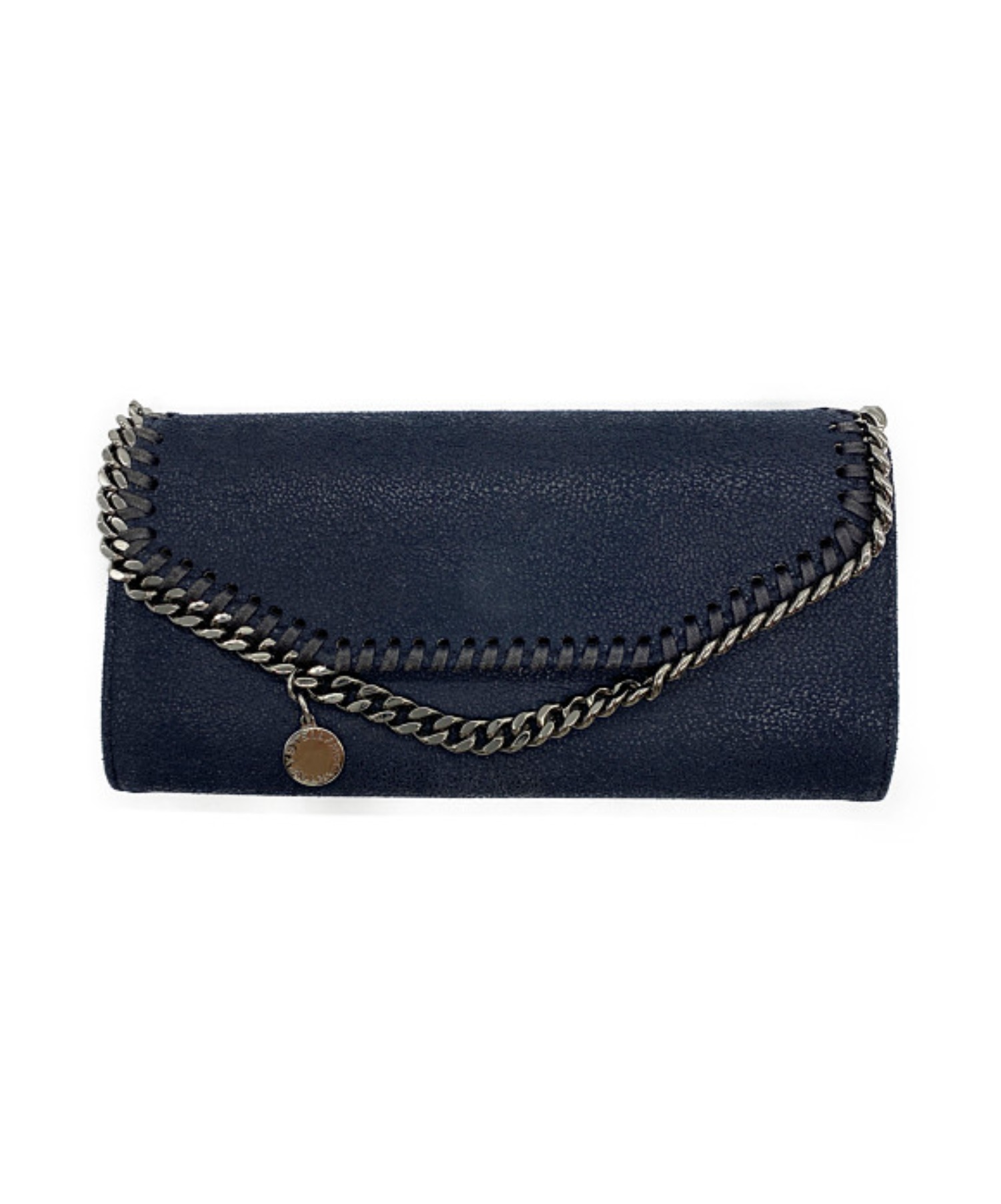 未使用STELLA McCARTNEY長財布 ファラベラ　ネイビー　紺 中古・古着通販】STELLA McCARTNEY (ステラマッカートニー) 財布