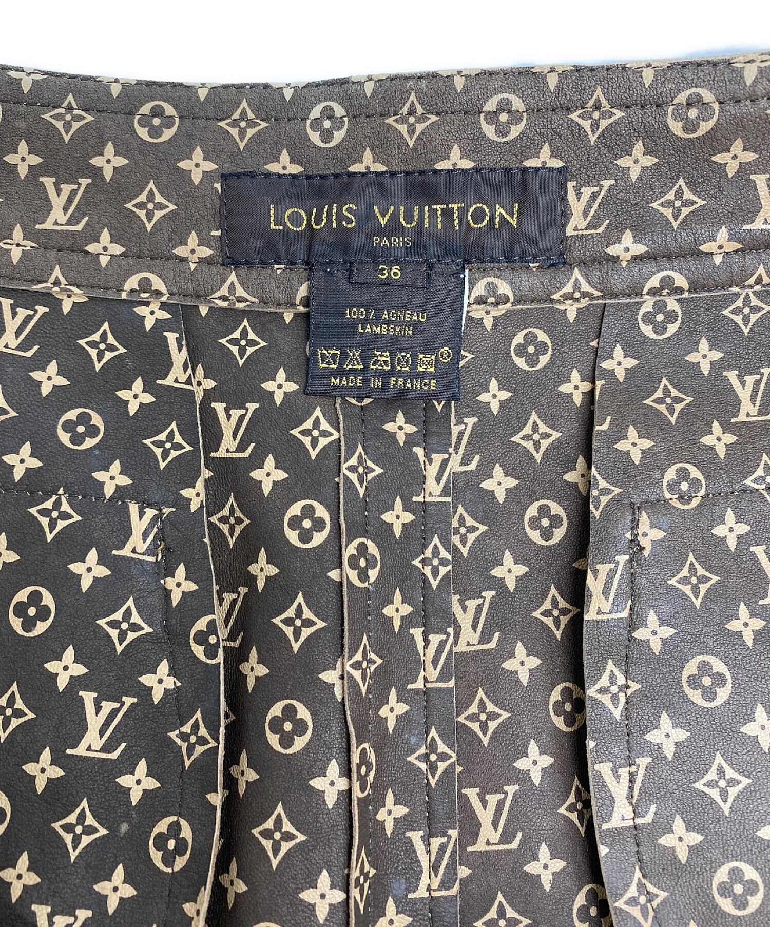 中古・古着通販】LOUIS VUITTON (ルイ ヴィトン) スエード レザー