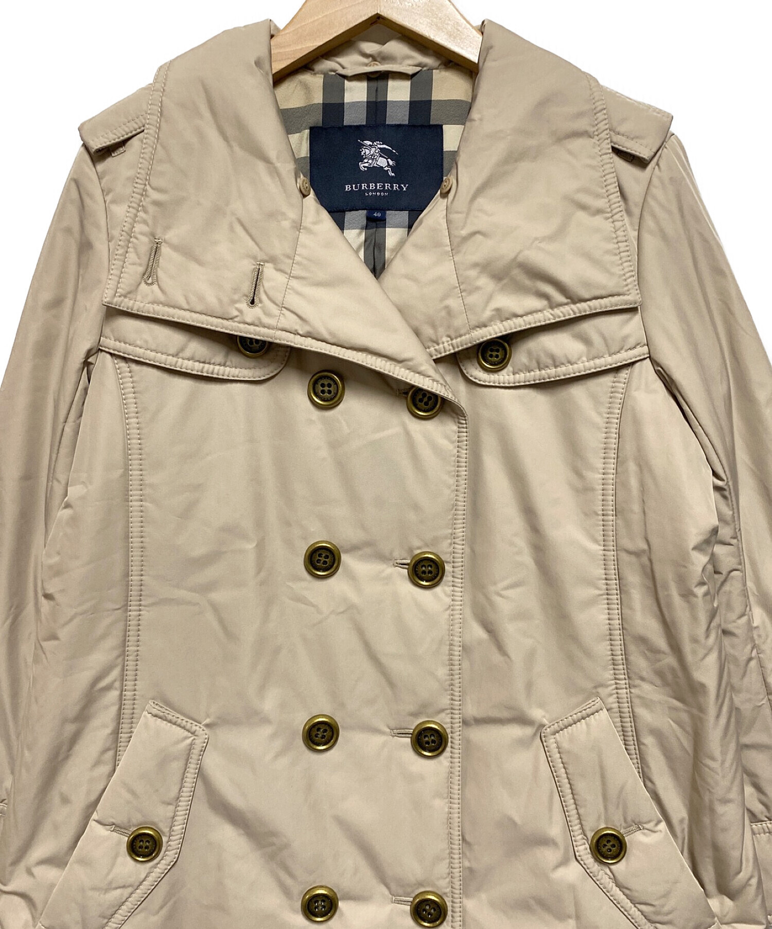 BURBERRY 中綿ジャケットサイズ40