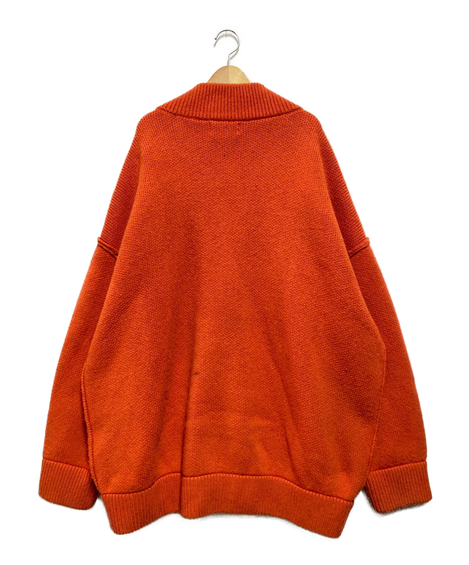 SILO カーディガン 中古・古着通販】SILO (シロ) ビッグシルエットVネックカーディガン