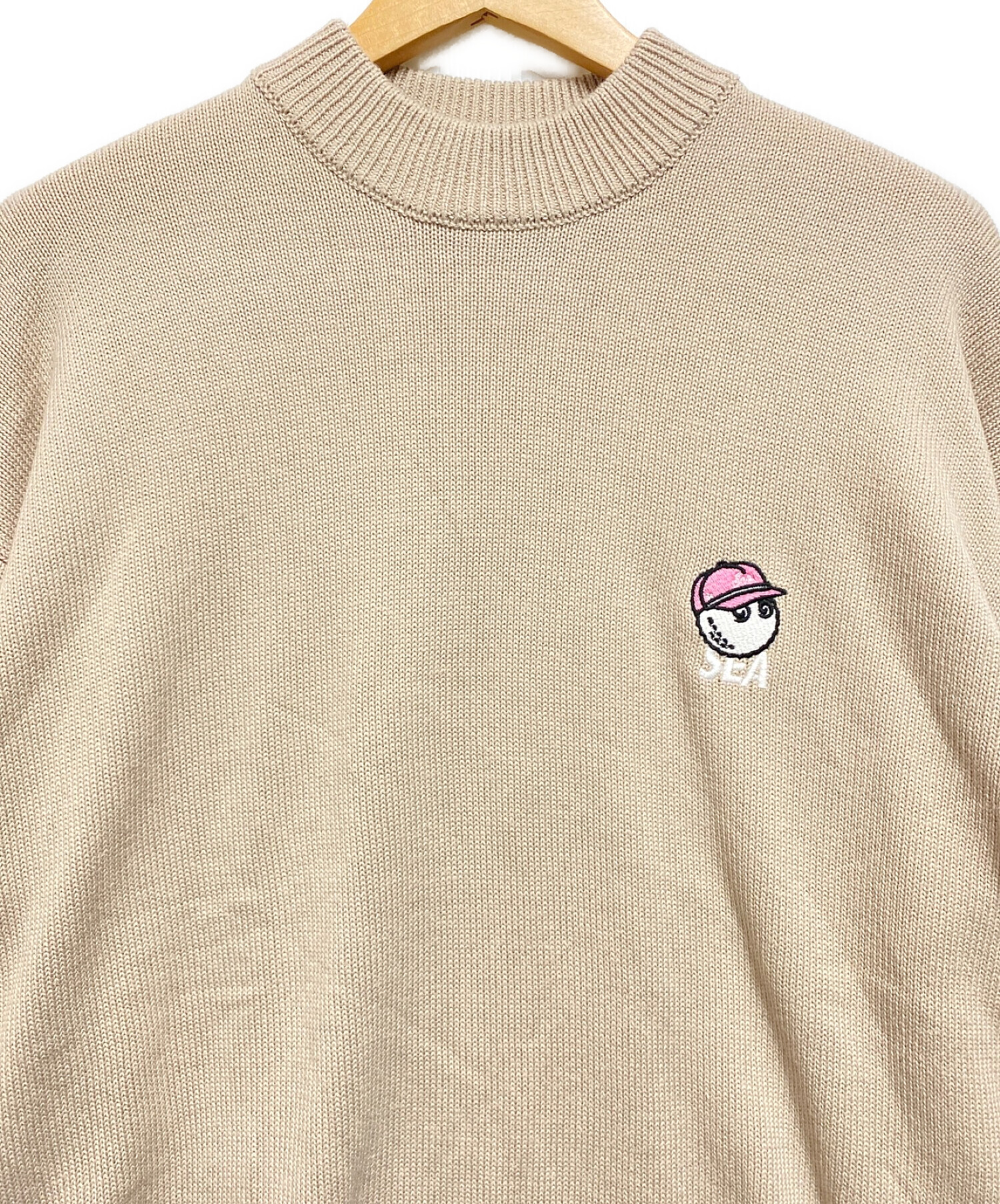 【入手困難/完売品】MALBON X WDS CREW SWEAT L MALBON GOLF × WDS CREW NECK SWEAT ブラック/L