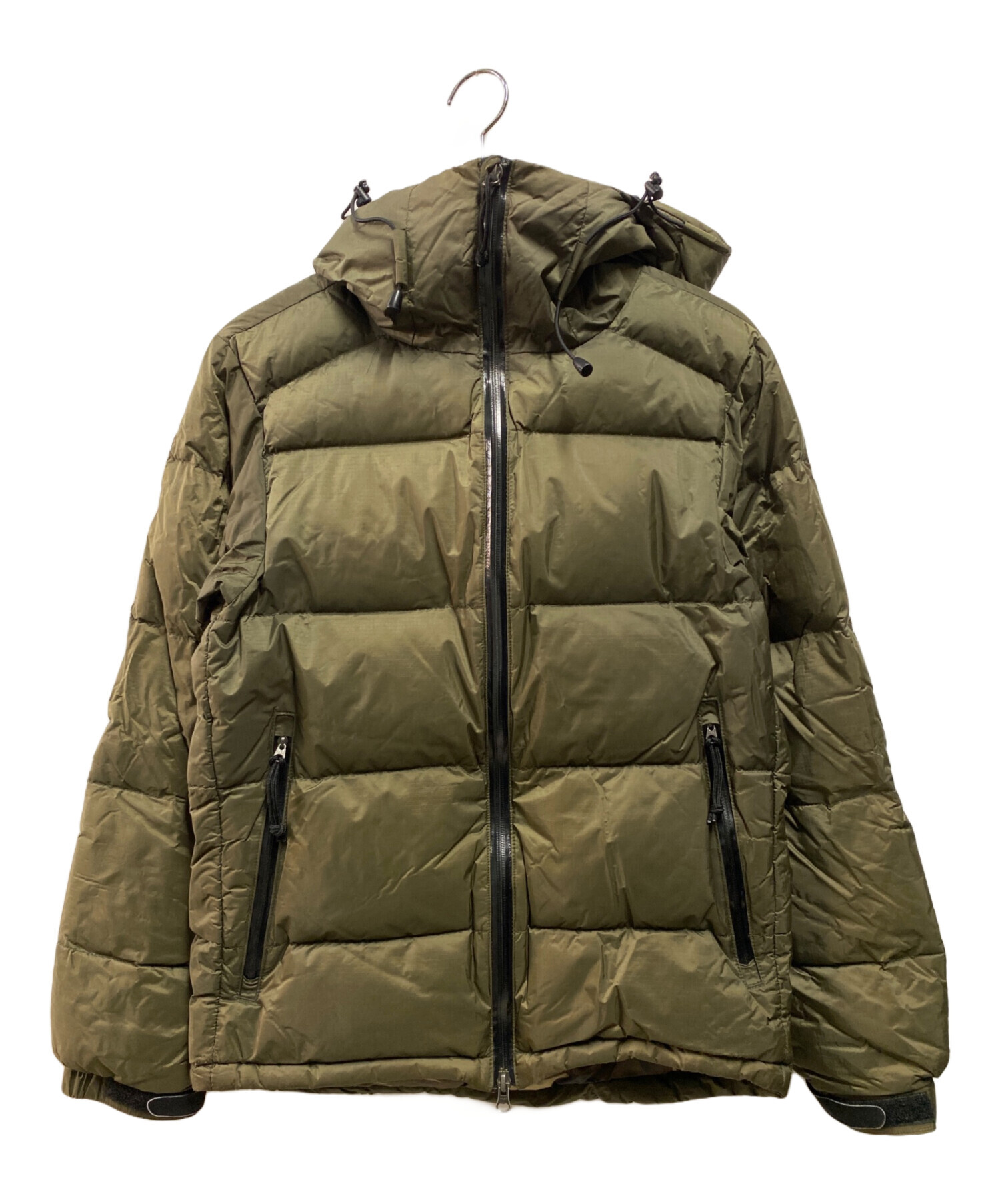 ナンガ x ドアーズ　オリーブグリーン ダウンジャケット 中古・古着通販】NANGA (ナンガ) URBAN RESEARCH DOORS (アーバン