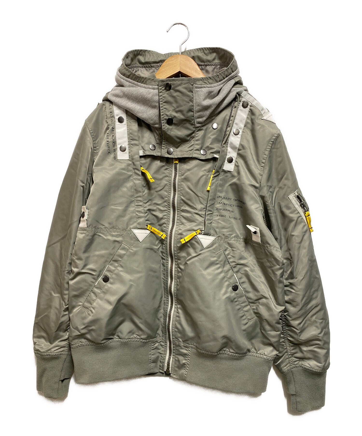 アヴィレックス 2way MA-1 フライトジャケット リモデルタクティクス２ Amazon | [アヴィレックス] LIGHT MA-1 REMODEL TACTICS 2 / ライト MA