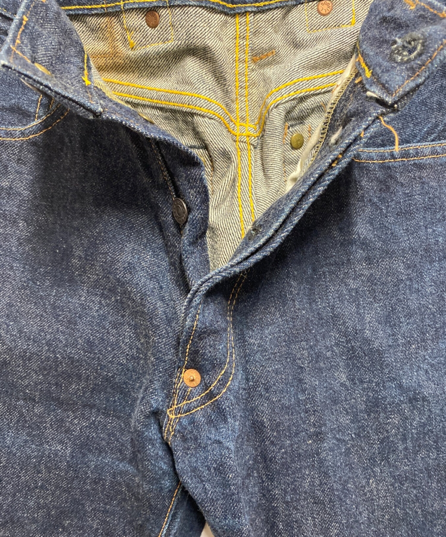 中古・古着通販】EVISU (エビス) 2504XXカモメペイントデニムパンツ