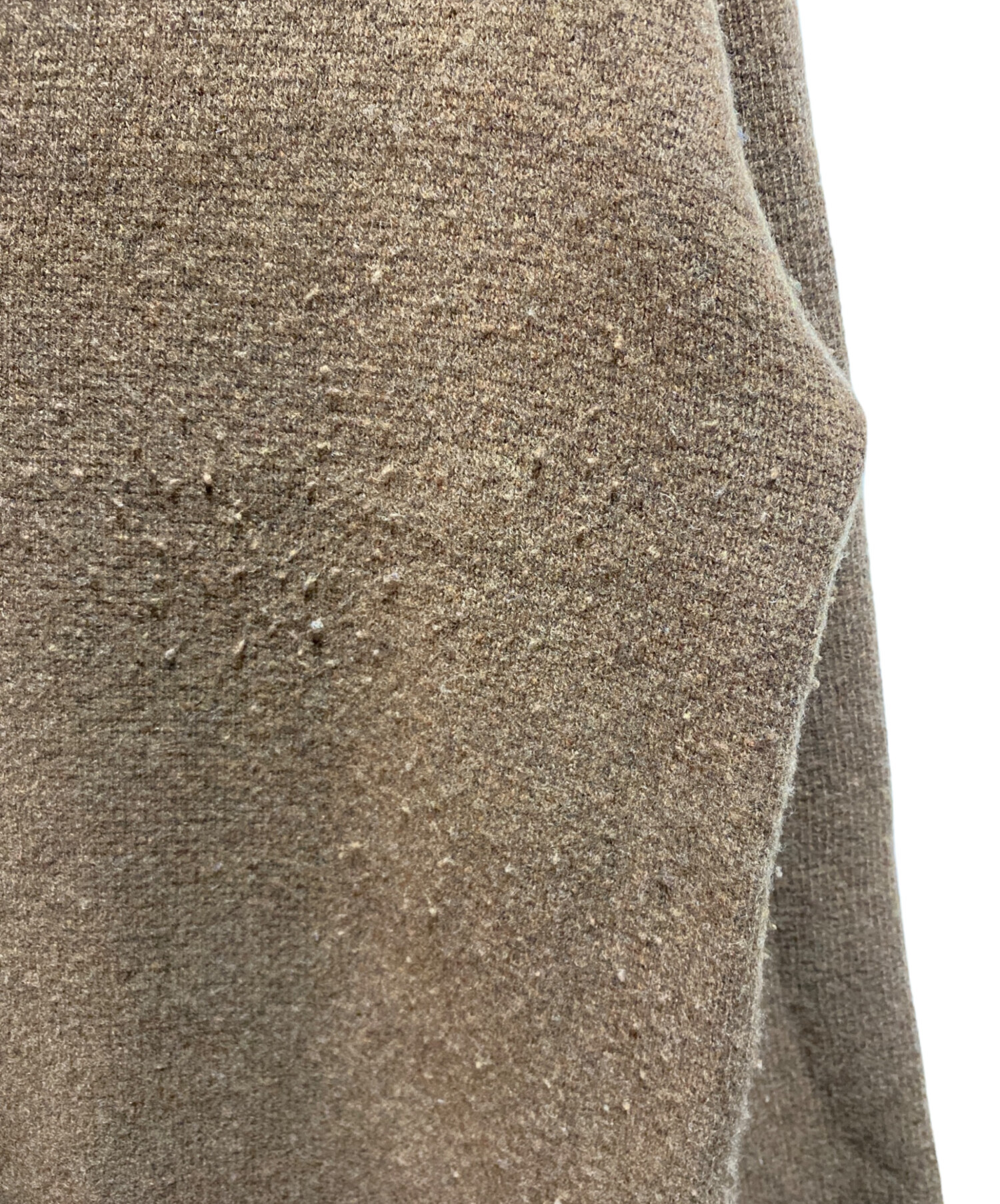 ATON ニットワンピース 中古・古着通販】ATON (エイトン) カシミヤウールニットワンピース