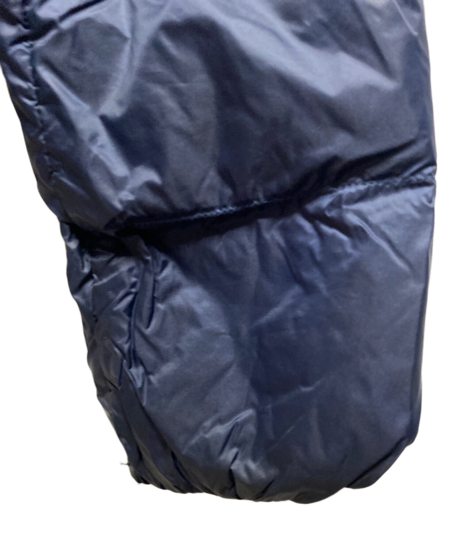 新品さ専用ページ　ピレネックス 36サイズ ダウンジャケット ノーカラーネイビー ピレネックスライトダウンネイビー36 ノーカラーレディース