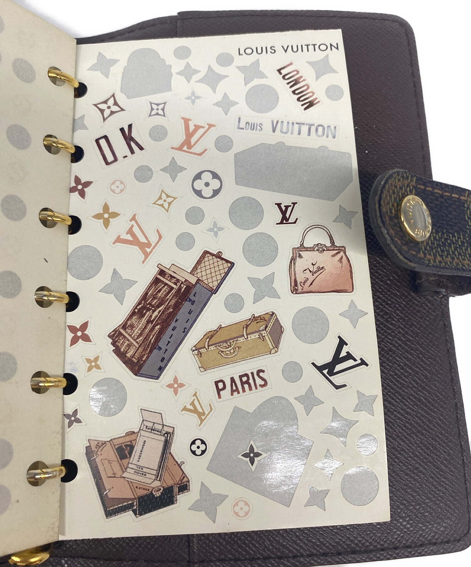 ルイヴィトンの手帳カバー 中古・古着通販】LOUIS VUITTON (ルイ ヴィトン) 手帳カバー