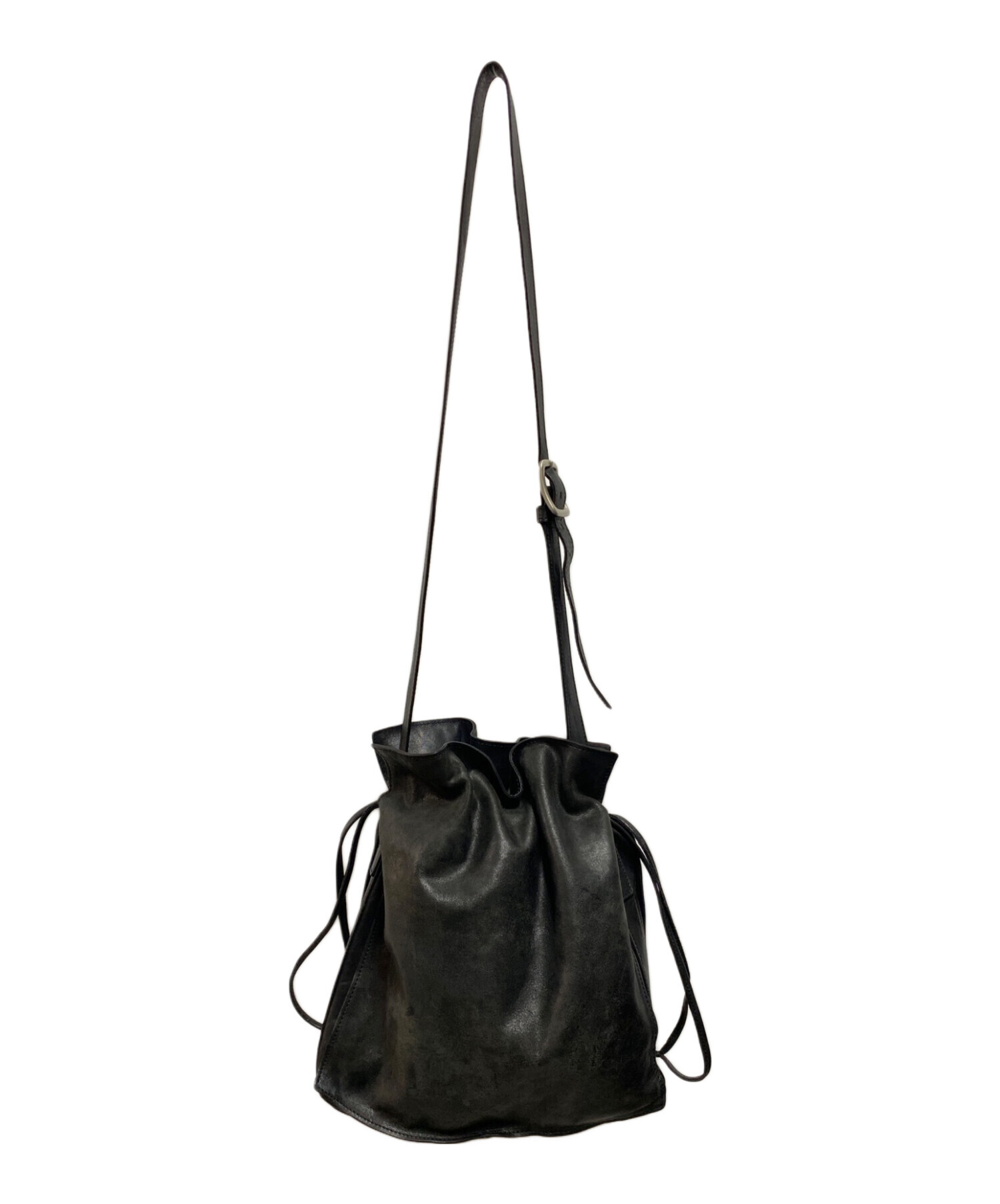 中古・古着通販】SLOW (スロウ) horse pit draw string shoulder bag