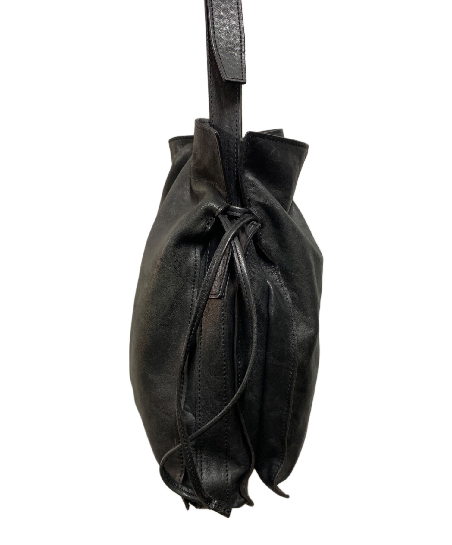 中古・古着通販】SLOW (スロウ) horse pit draw string shoulder bag
