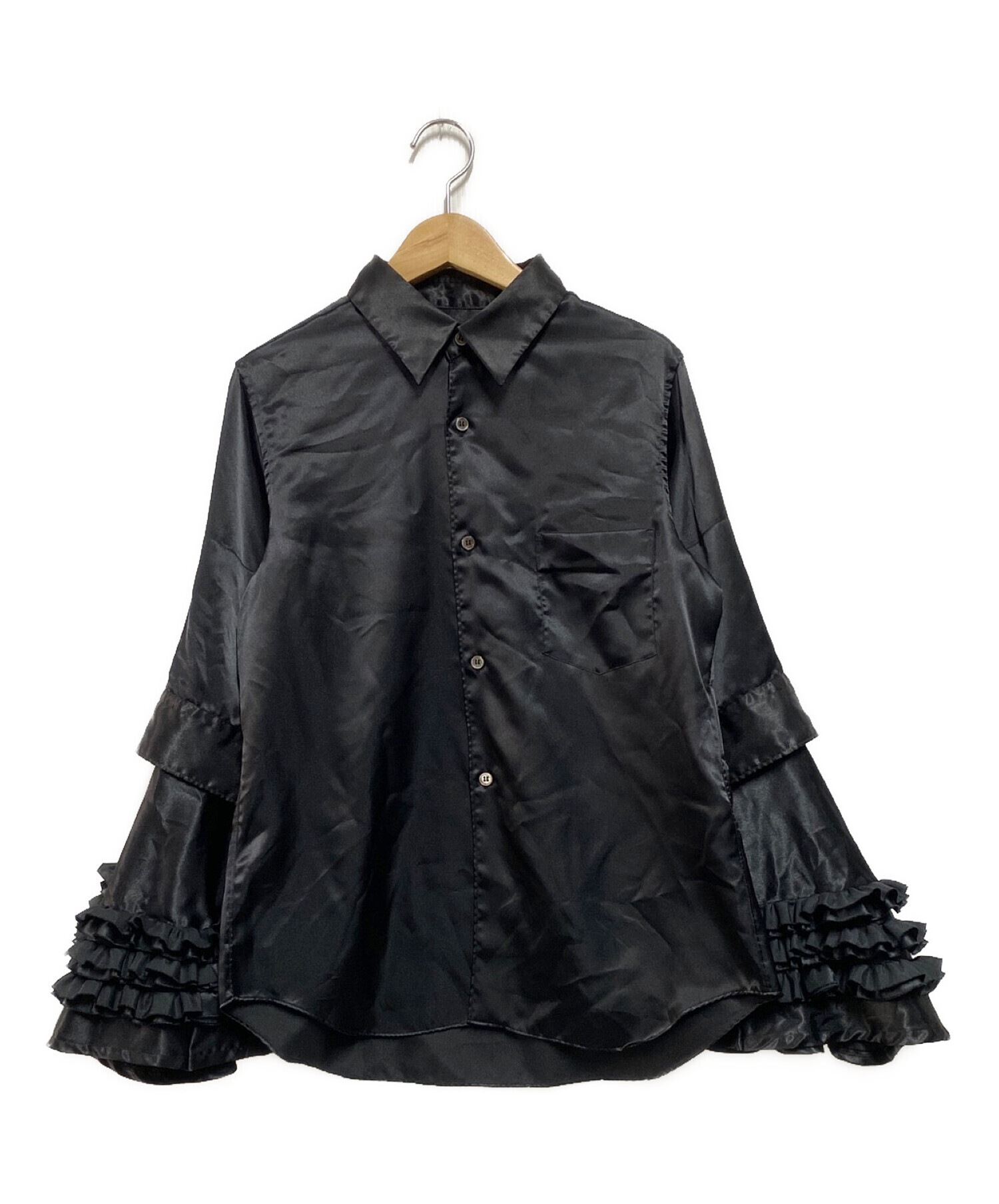 BLACK COMME des GARCONS フリルシャツ BLACK COMME des GARCONS