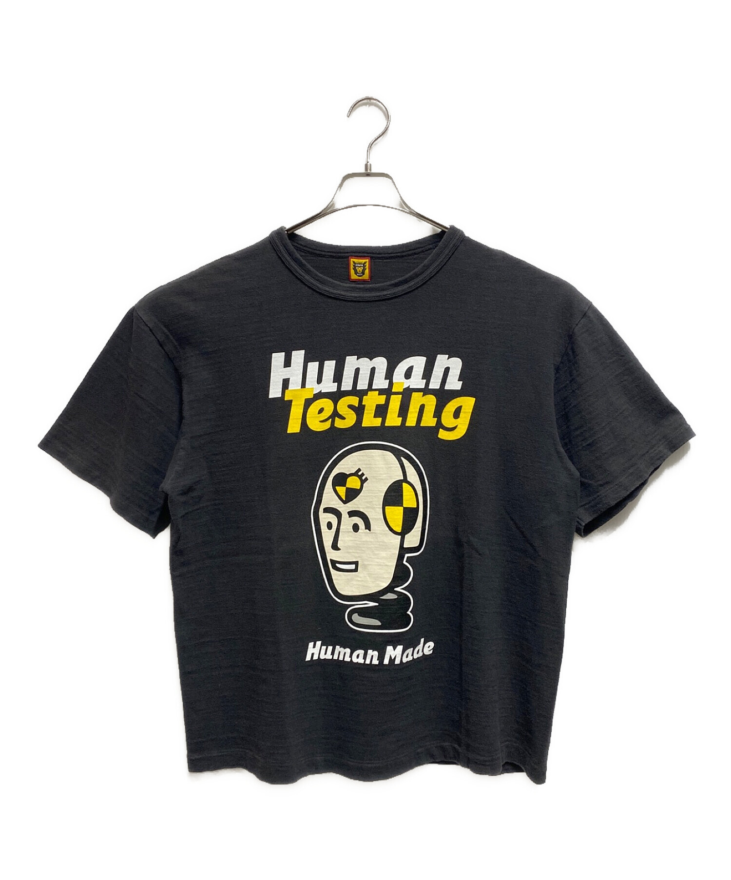 HUMAN MADE ヒューマンメイド Tシャツ ブラックMサイズ Human Testing Tシャツ ブラック ASAP