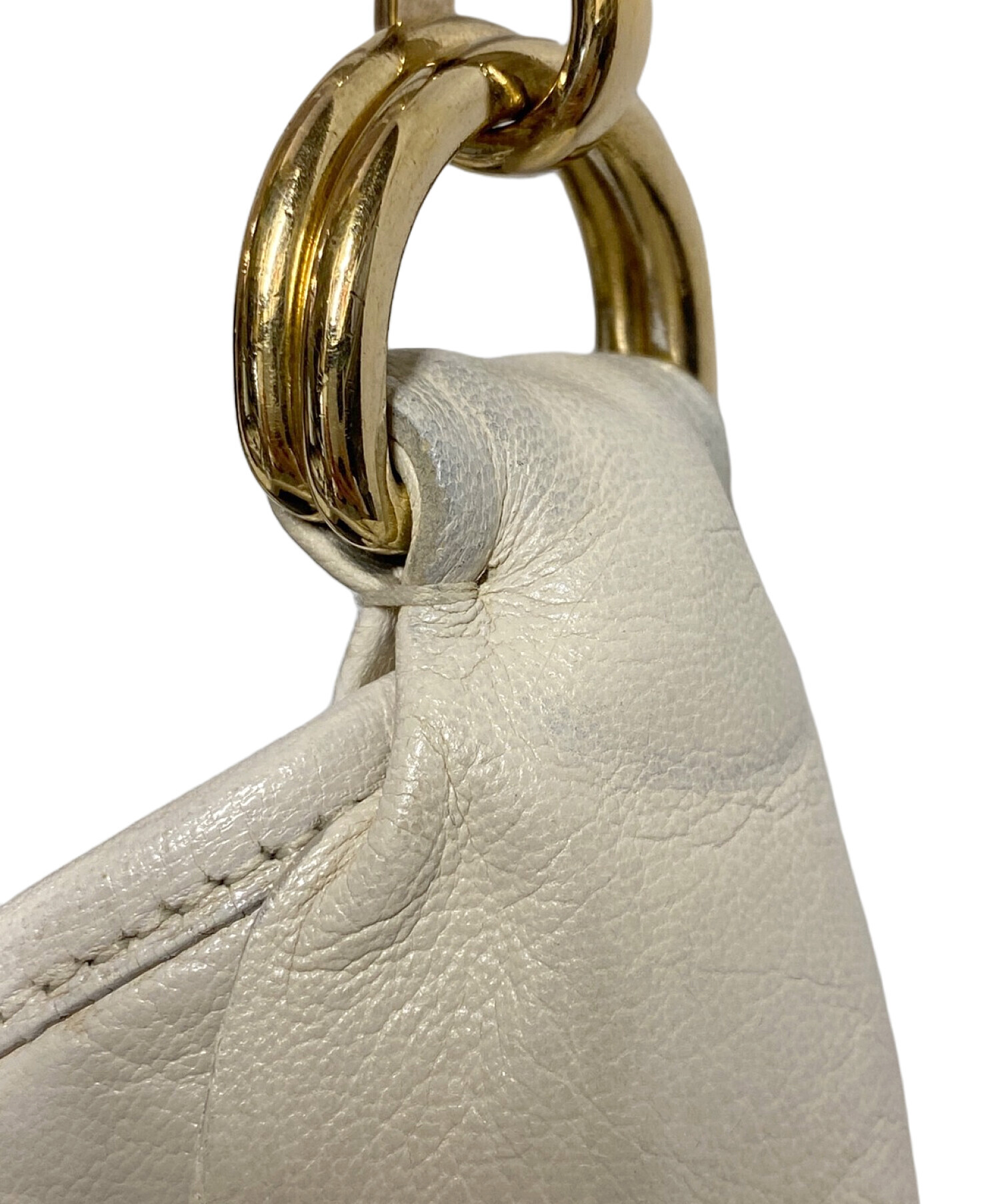 YVES SAINT LAURENT フリルショルダーバッグ