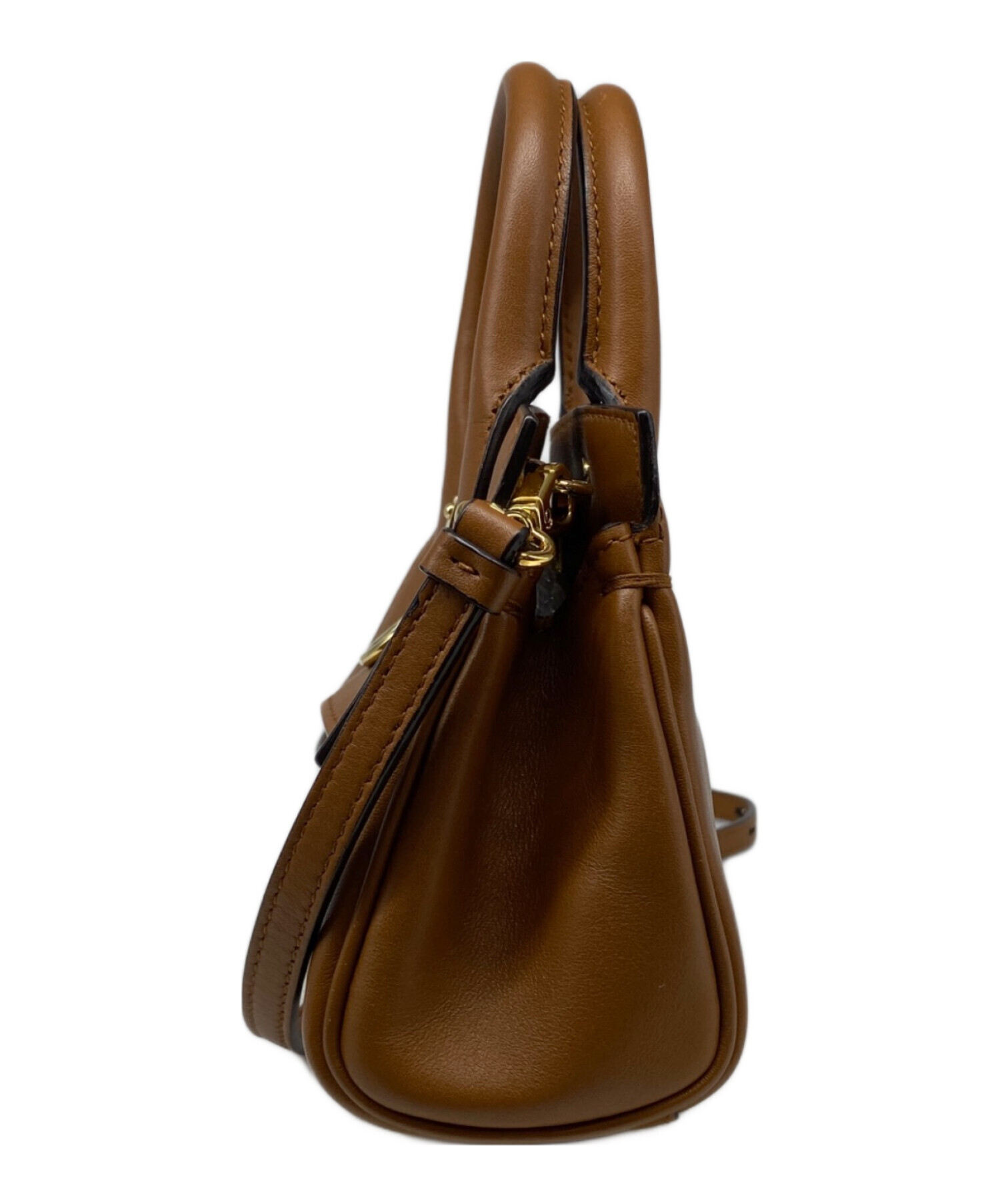 フェラガモ ステューディオ･バケットバッグ  【Aランク】【中古】 中古・古着通販】Salvatore Ferragamo (サルヴァトーレ フェラガモ
