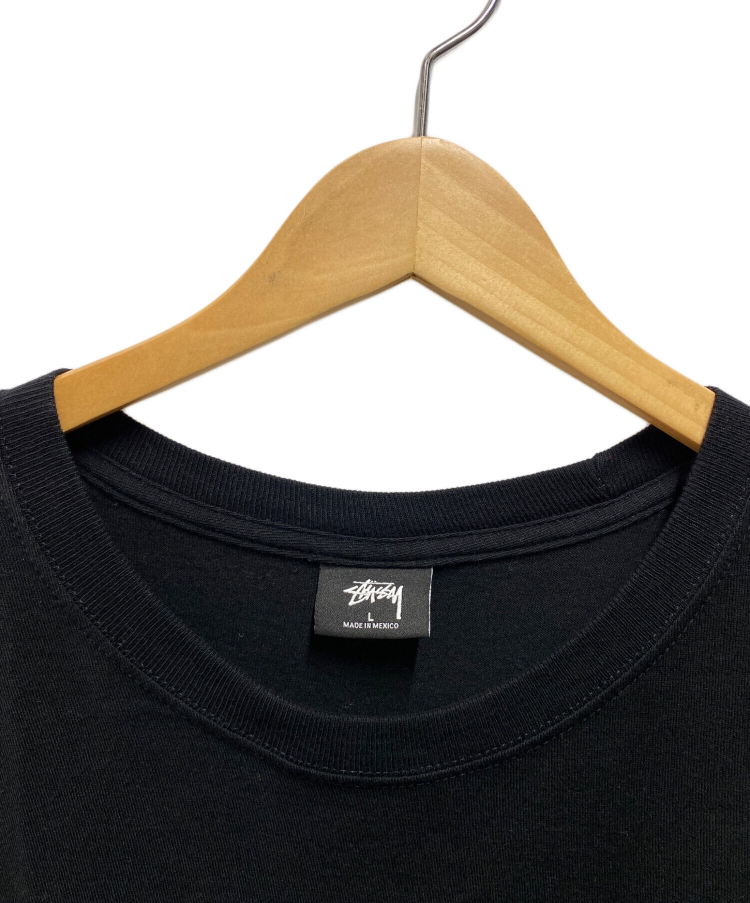 中古・古着通販】stussy (ステューシー) Stand Firm T-shirt ブラック