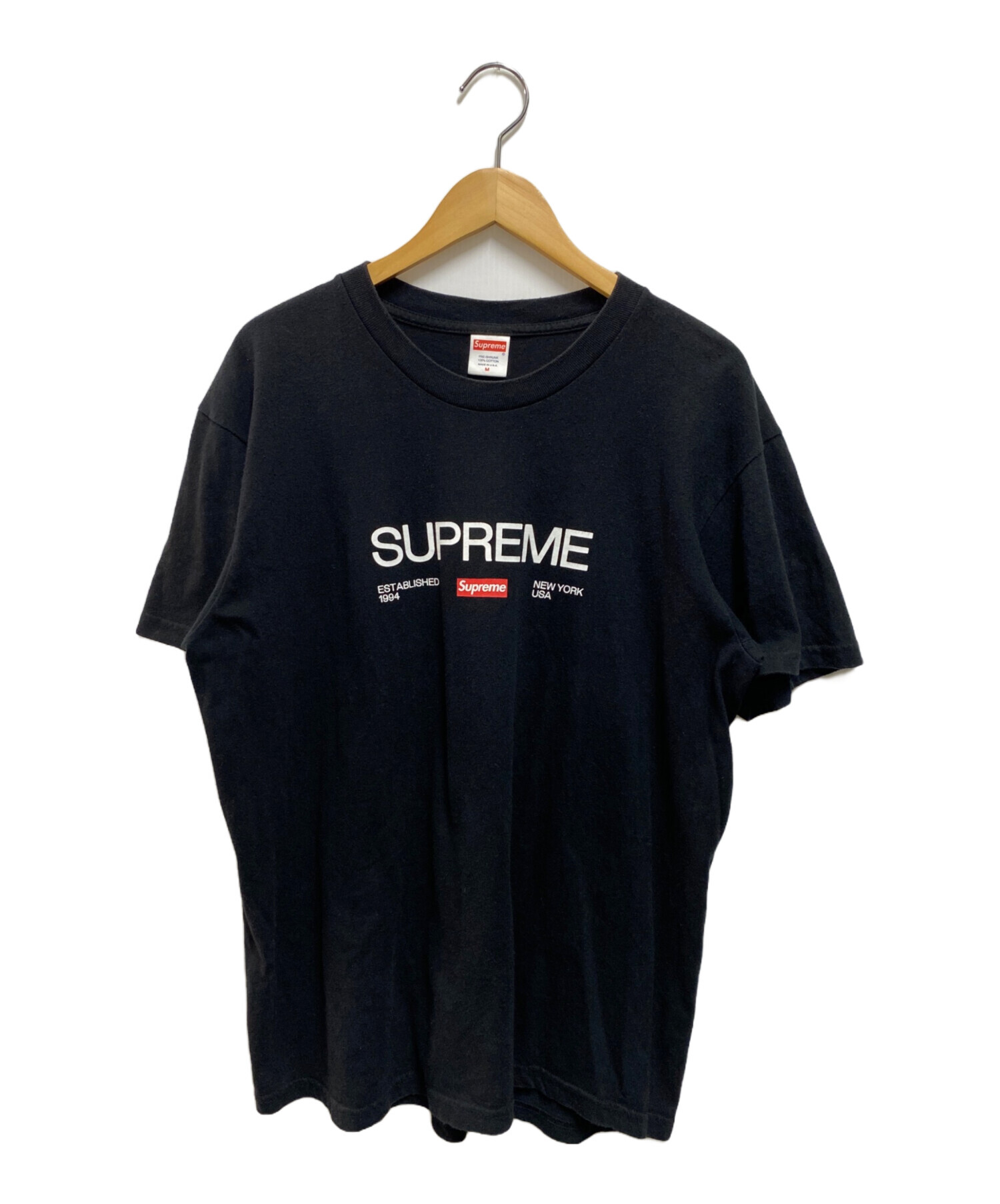 中古・古着通販】SUPREME (シュプリーム) 1994 TEE ブラック サイズ:М 