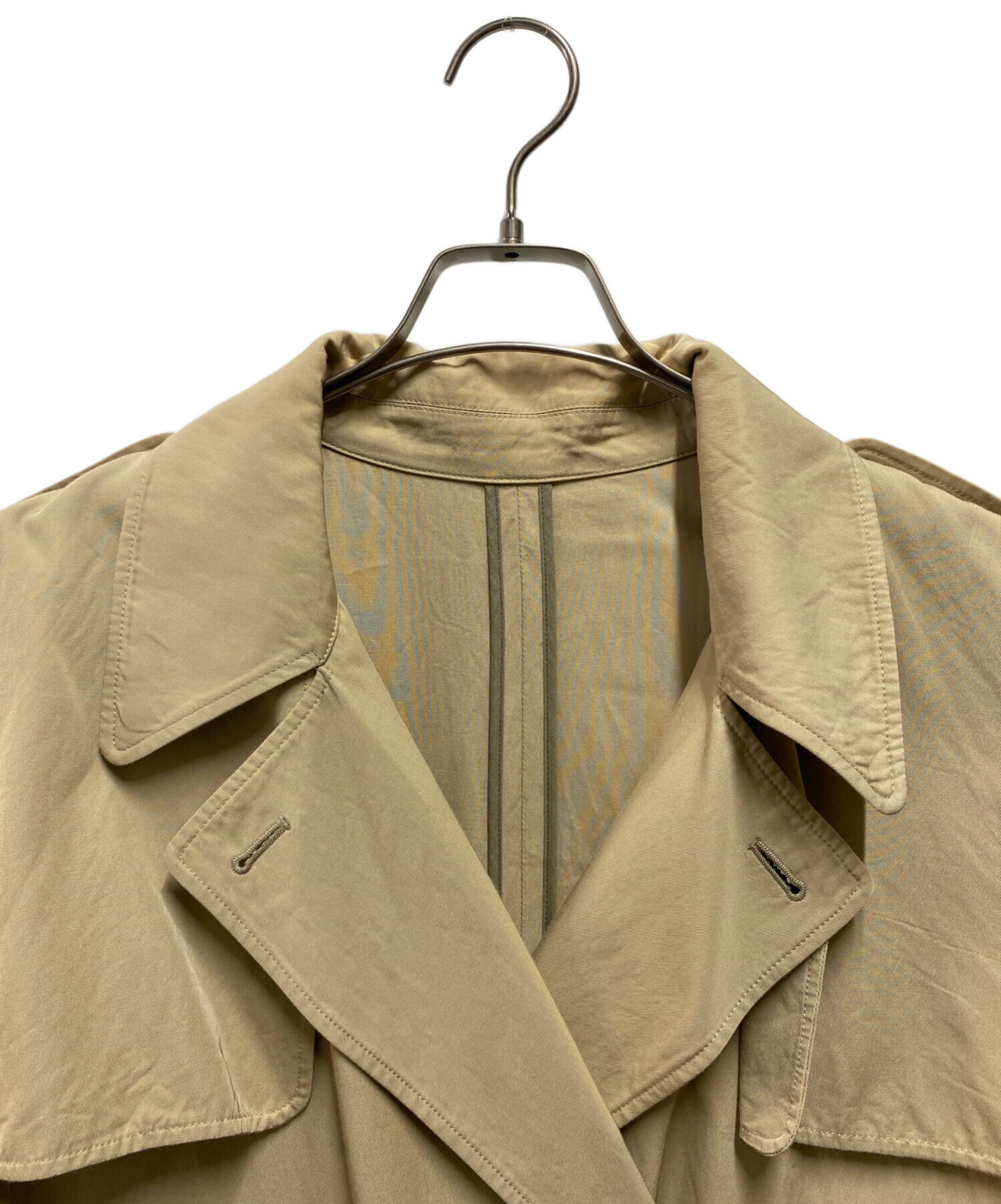 【美品】6 ロク BIG TRENCH COAT 6 ロク BIG TRENCH COAT