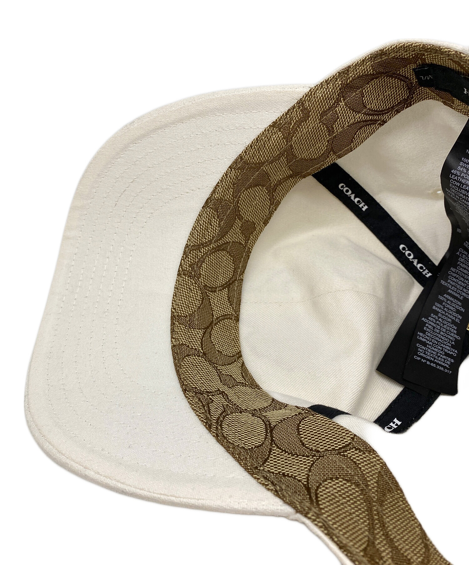 中古・古着通販】COACH (コーチ) レキシーパッチベースボールハット