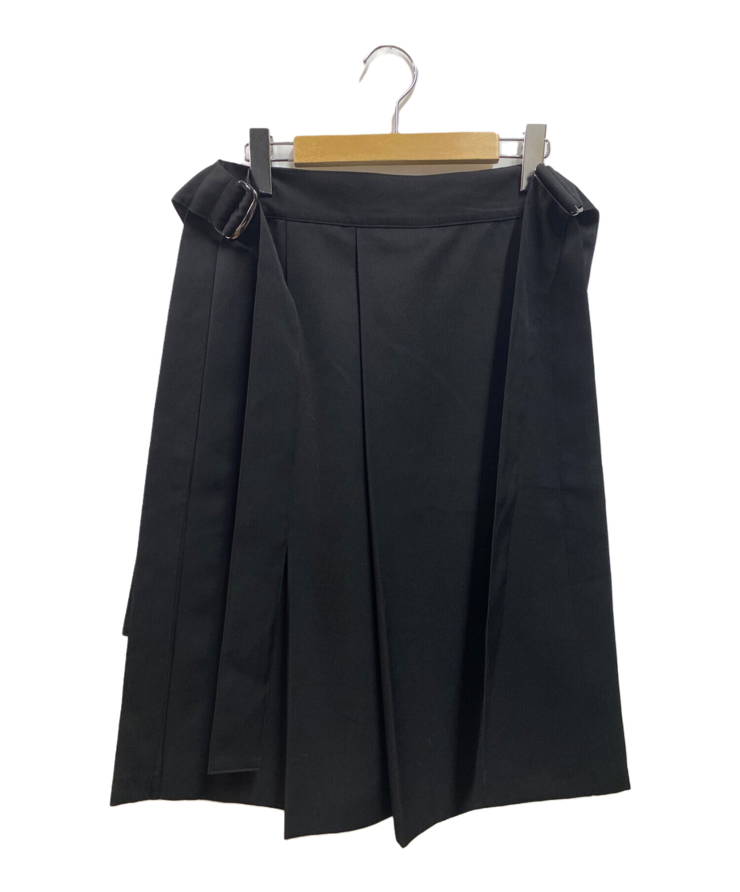 中古・古着通販】Ujoh (ウジョー) ウールギャバジンラップスカート