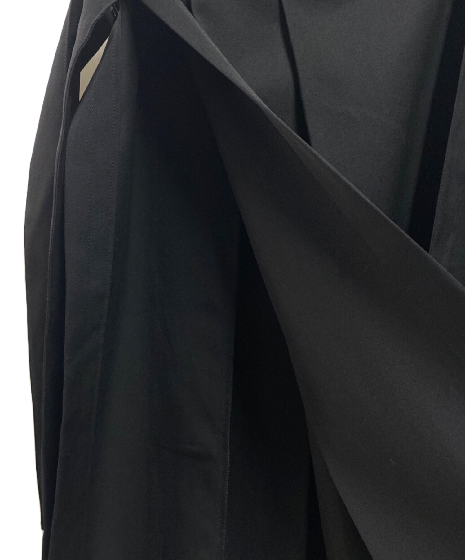 中古・古着通販】Ujoh (ウジョー) ウールギャバジンラップスカート