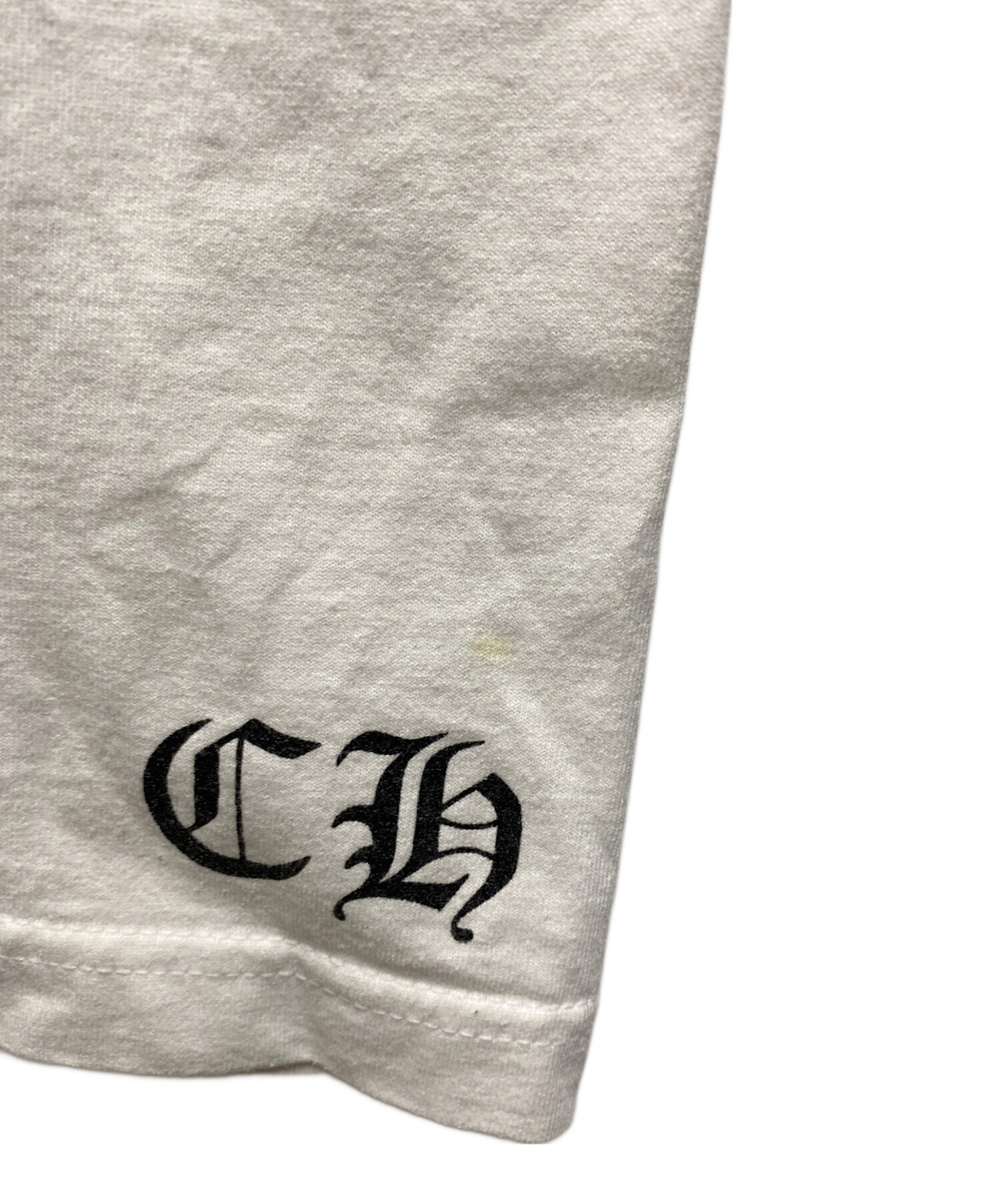 クロムハーツ十字架刺繍 ホワイトタンクトップ chromehearts】クロムハーツタンクトップ Tバー＆クロス ホワイト