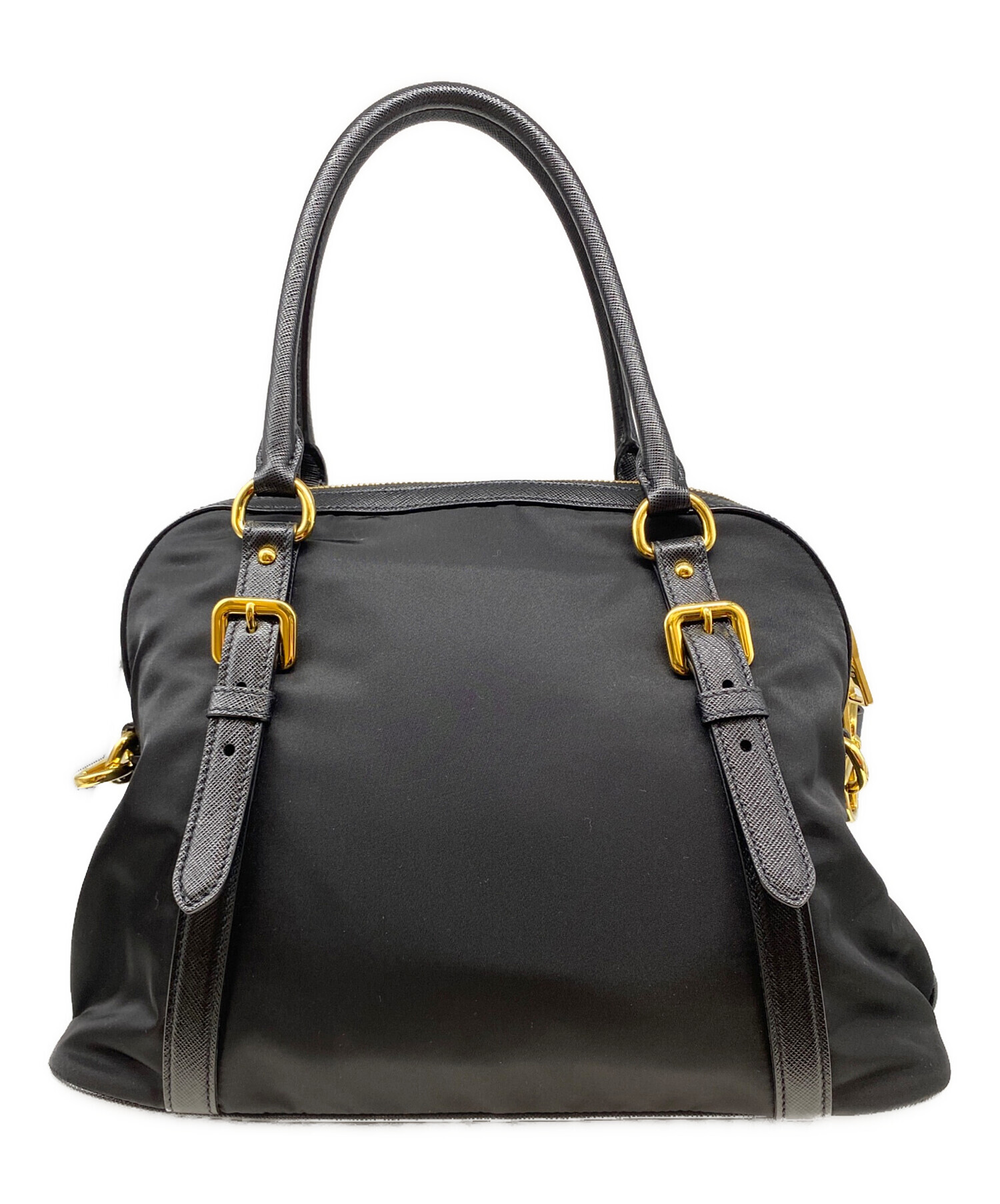 中古・古着通販】PRADA (プラダ) ナイロン2WAYバッグ ブラック