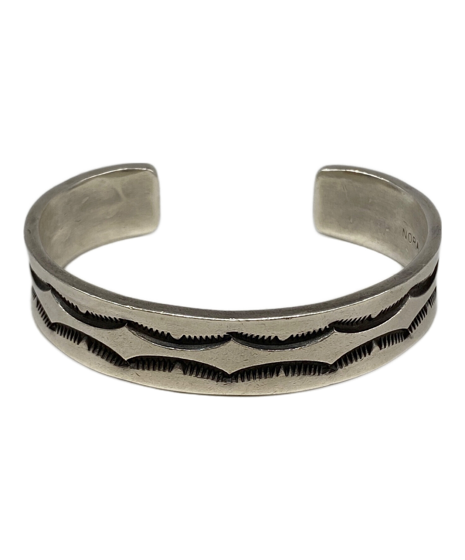 中古・古着通販】NORA (ノラ) ナバホ シルバーバングル シルバー