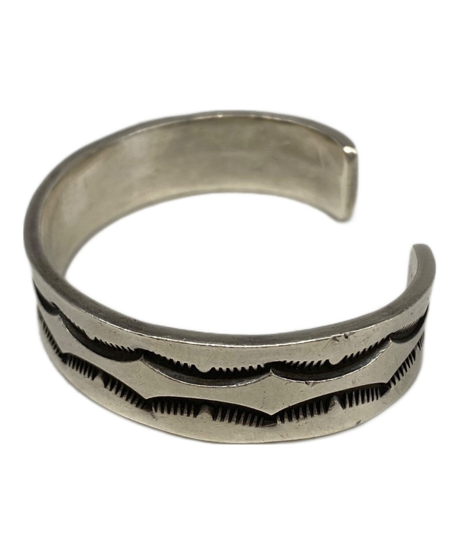 中古・古着通販】NORA (ノラ) ナバホ シルバーバングル シルバー