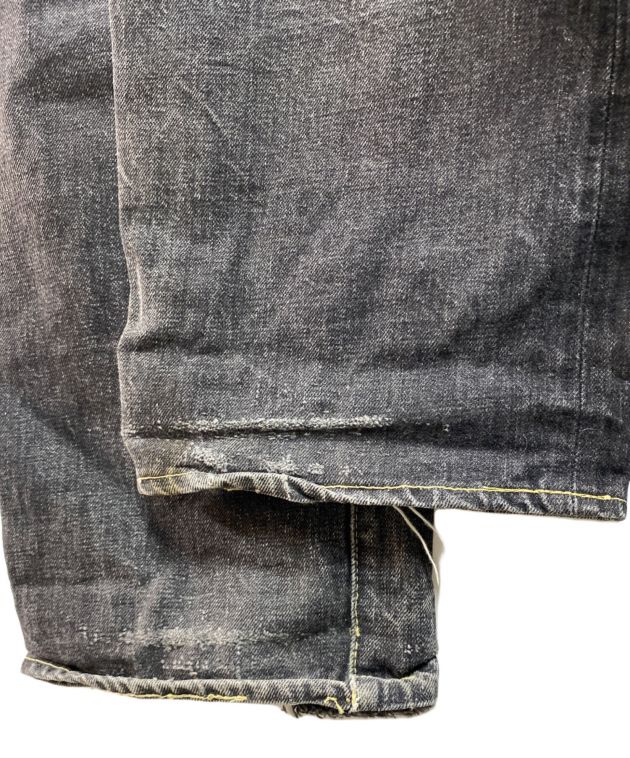 中古・古着通販】DENIME (ドゥニーム) ブラックデニムパンツ ブラック