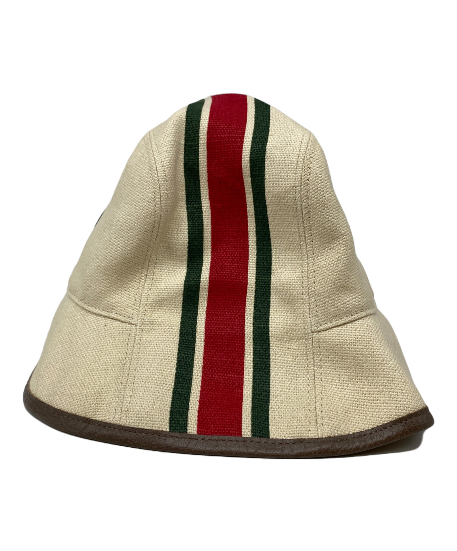 中古・古着通販】GUCCI (グッチ) Web Stripe Canvas Fedora Hat