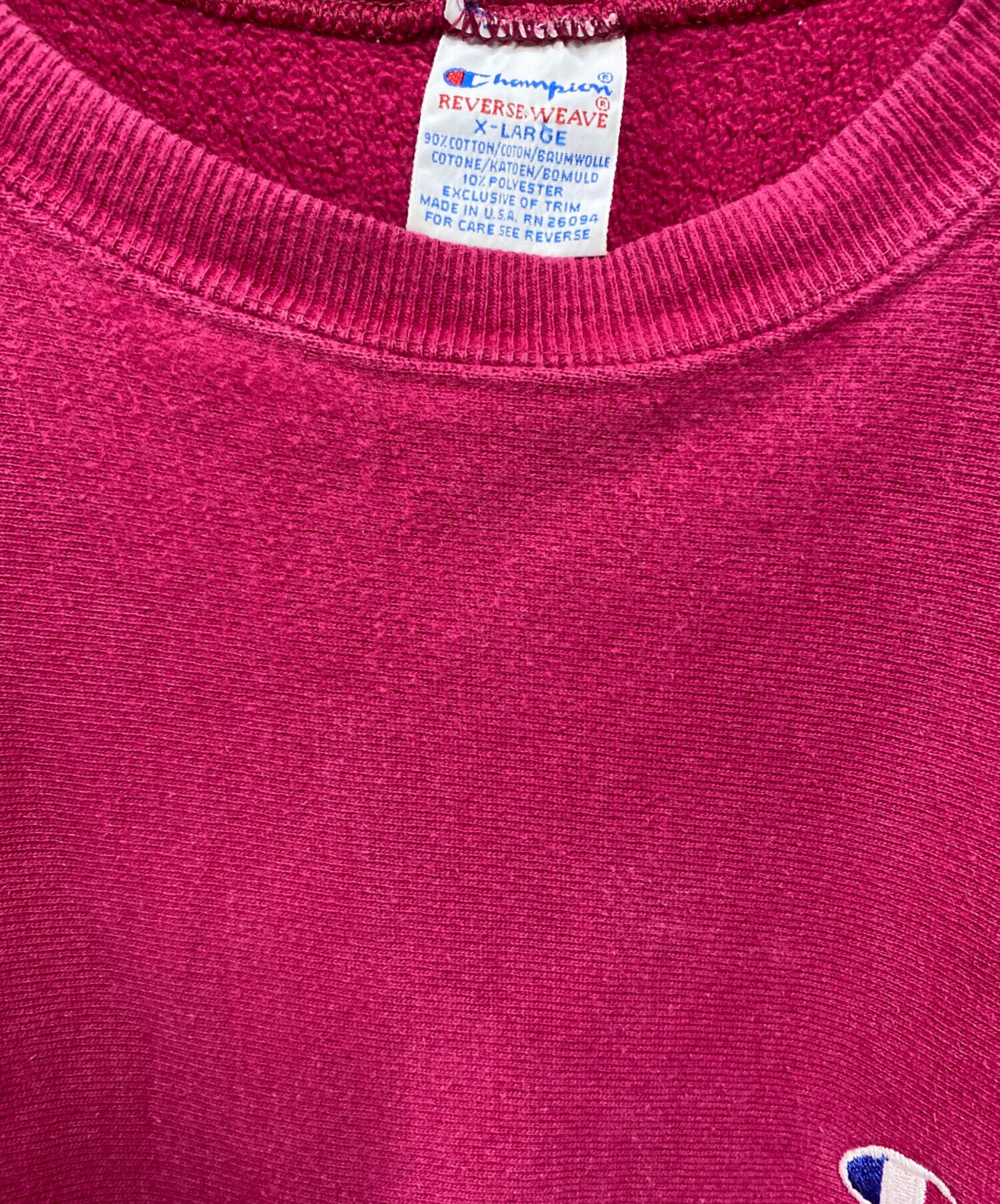 中古・古着通販】Champion (チャンピオン) 90sリバースウィーブ