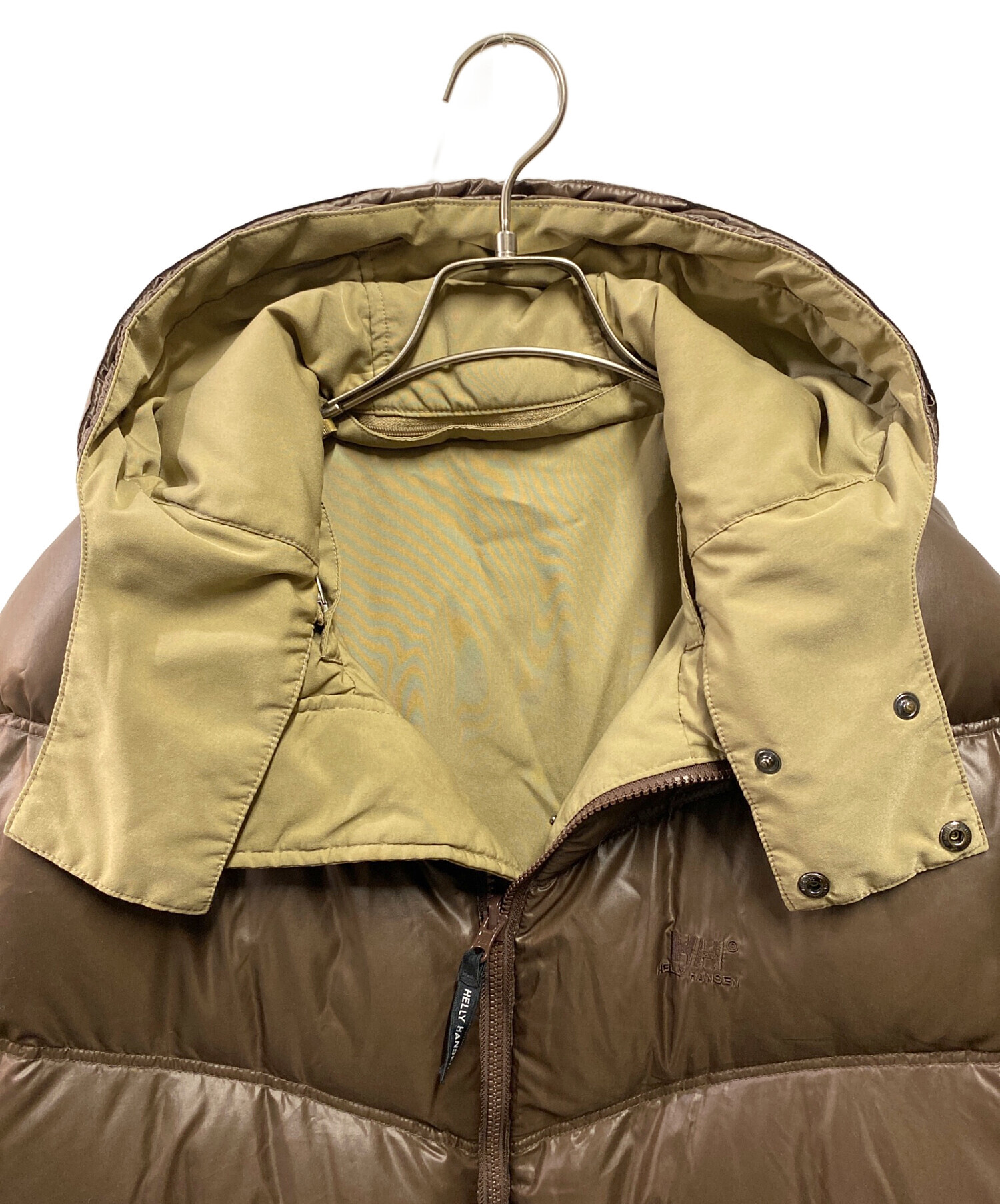 中古・古着通販HELLY HANSEN Helly Hansen ベージュ ダウンジャケット 