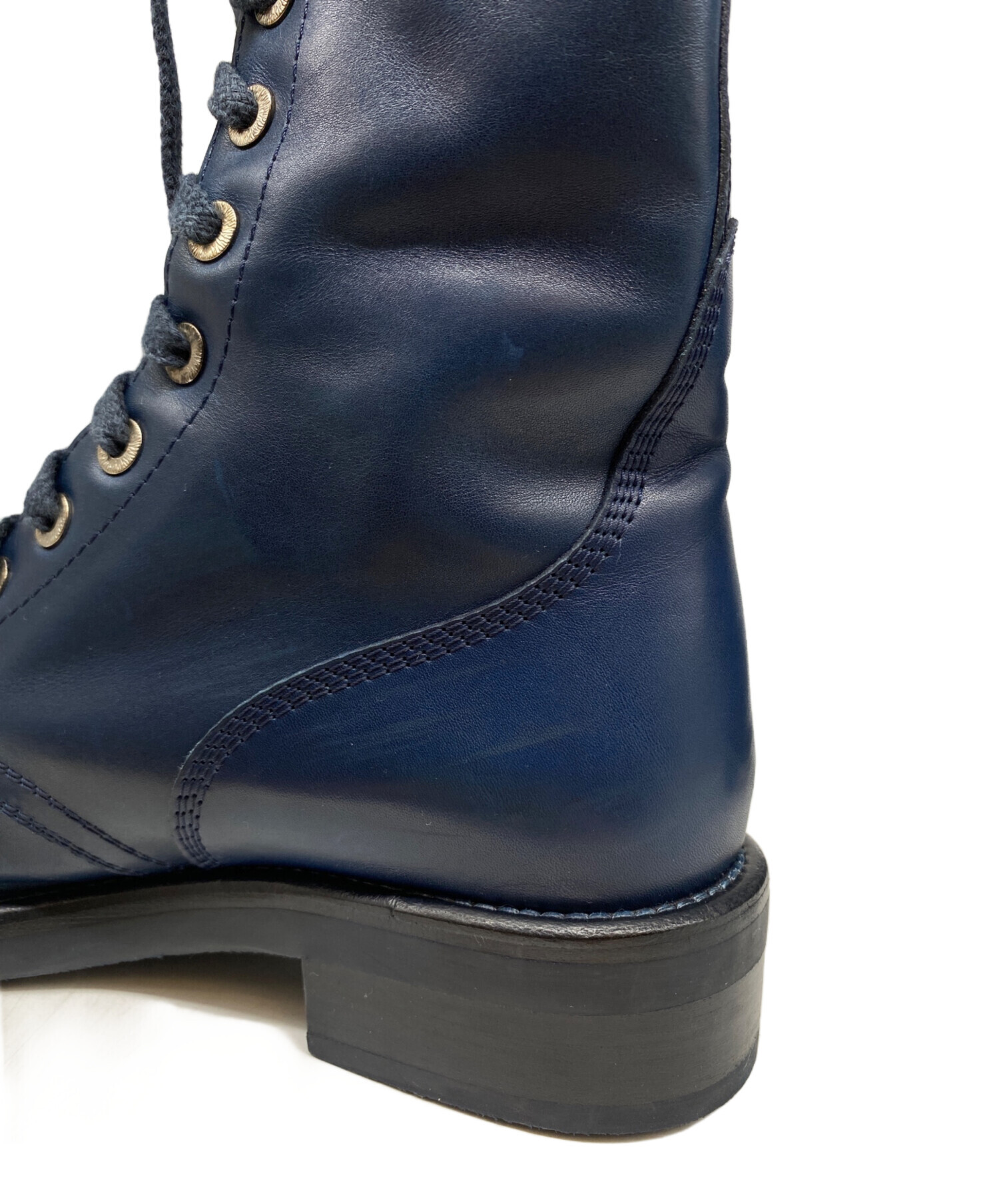 CHANEL ブーツ　38サイズ CHANEL】シャネル『ココマーク ターンロック ショートブーツ