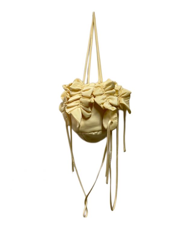 【未使用品】ENFOLD Flower bag ブラック　タグ付き 中古・古着通販】ENFOLD (エンフォルド) FLOWER BAG 未使用品