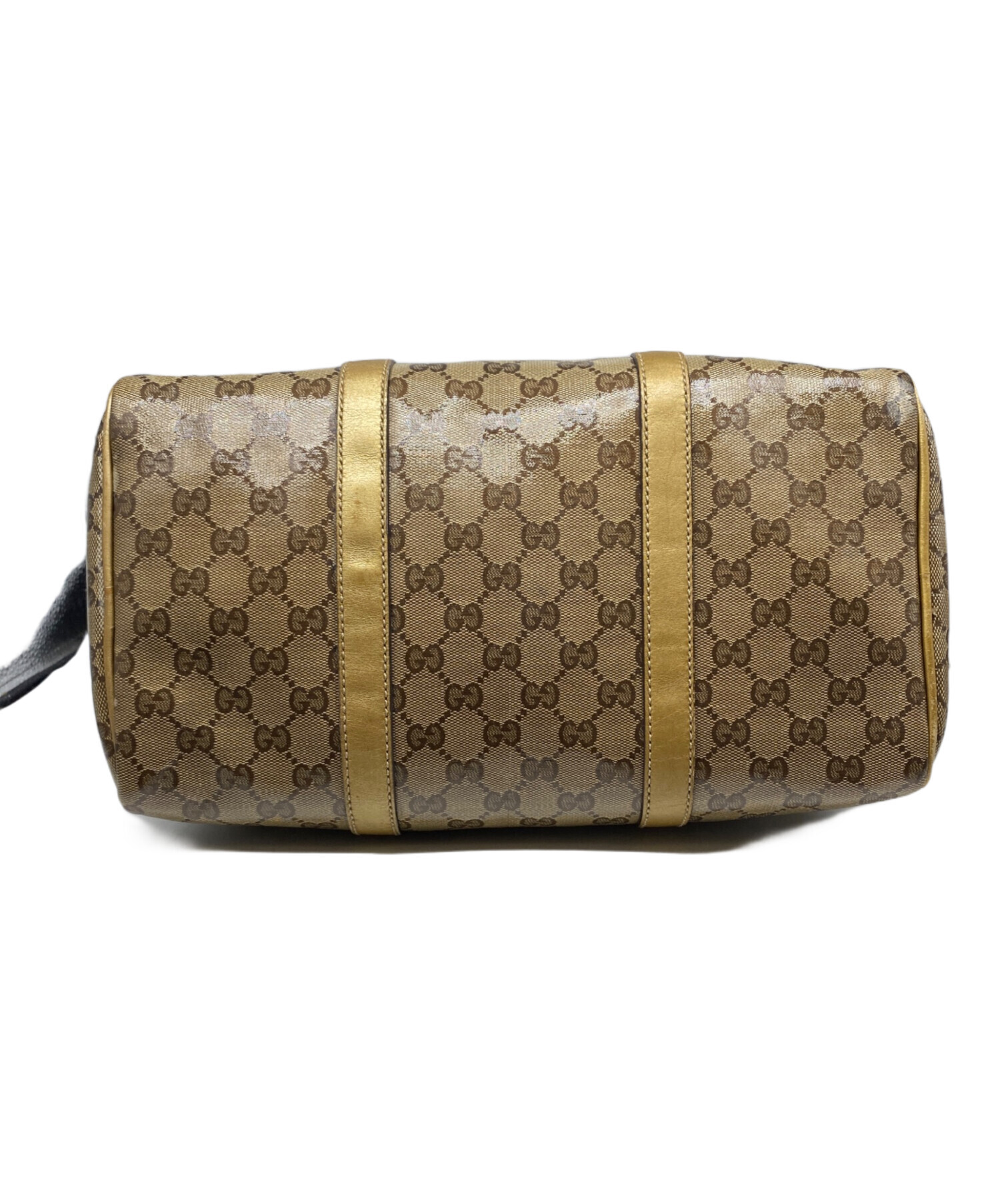 Gucci ボストンバッグ ベージュ/ブラウン 中古・古着通販】GUCCI (グッチ) ボストンバッグ ベージュ｜ブランド