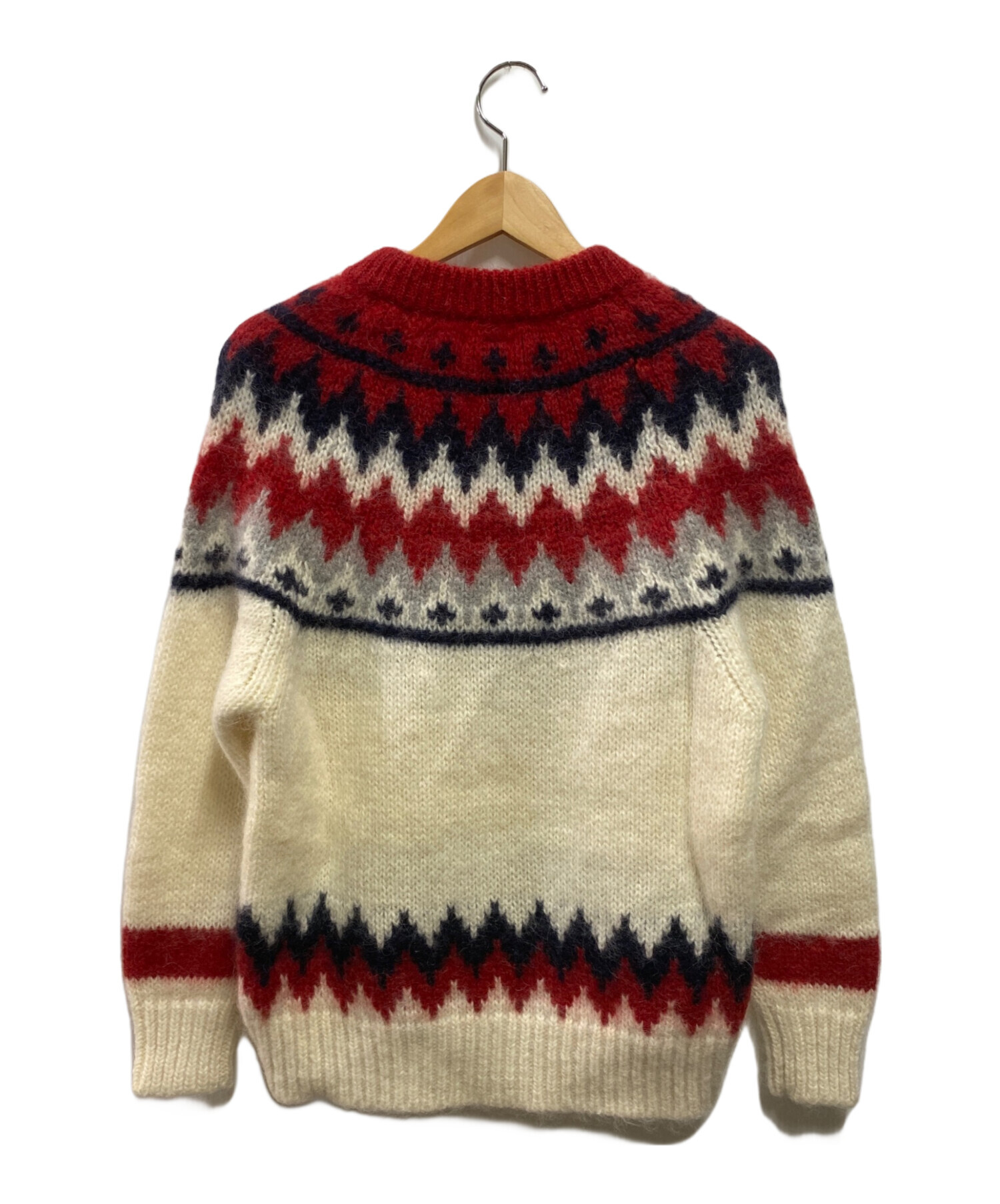 BATONER（バトナ―）モヘヤノルディックニットセーター2 日本製 日本製