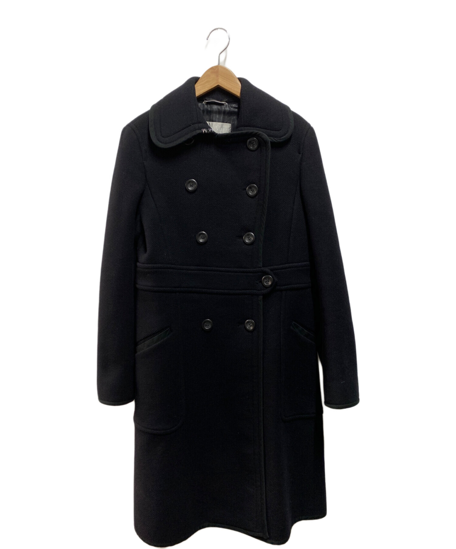 中古・古着通販】MaxMara (マックスマーラ) バッグボタンウール