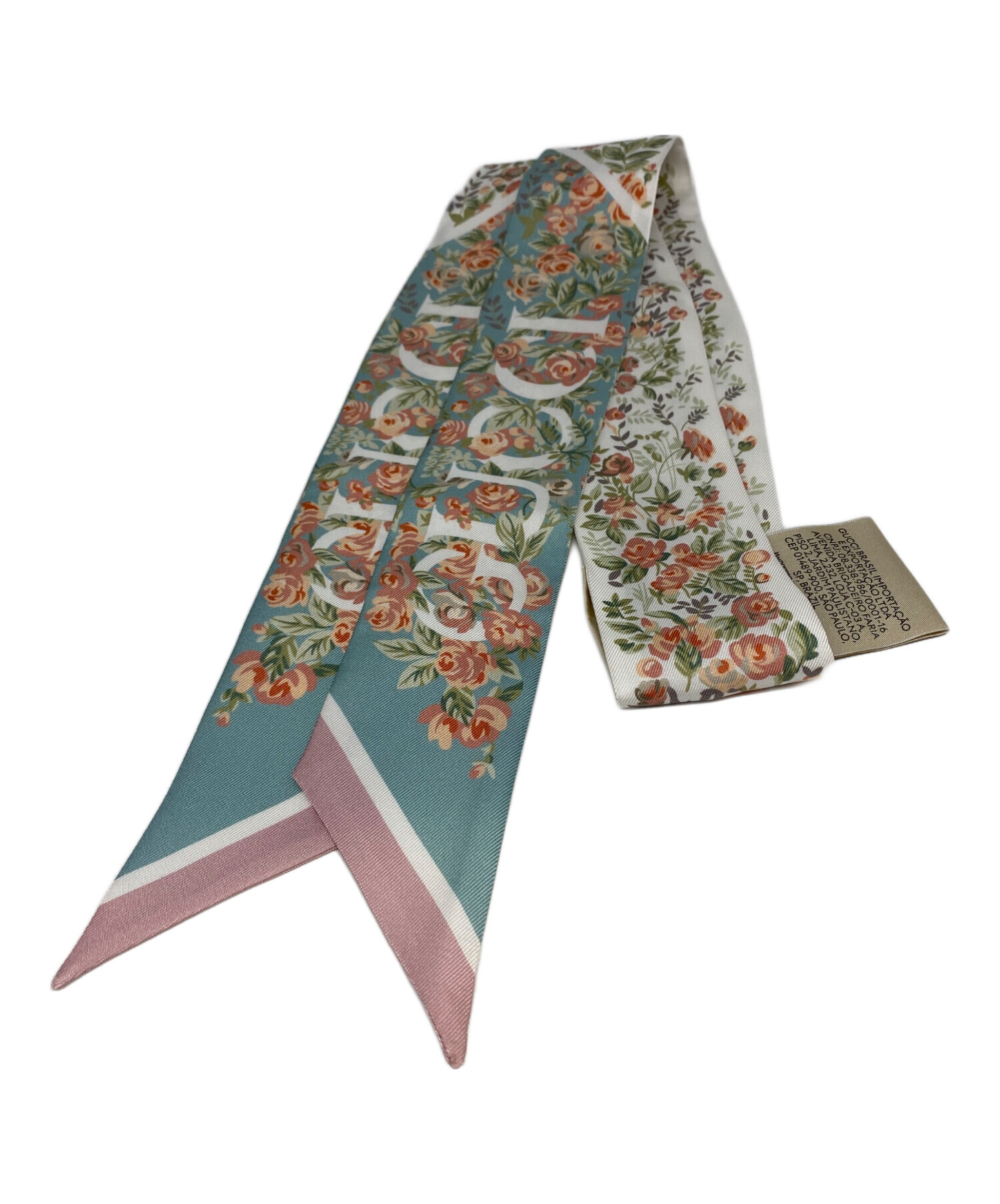 GUCCI日本限定 フローラルプリントコットンハンカチ新品未使用品 日本