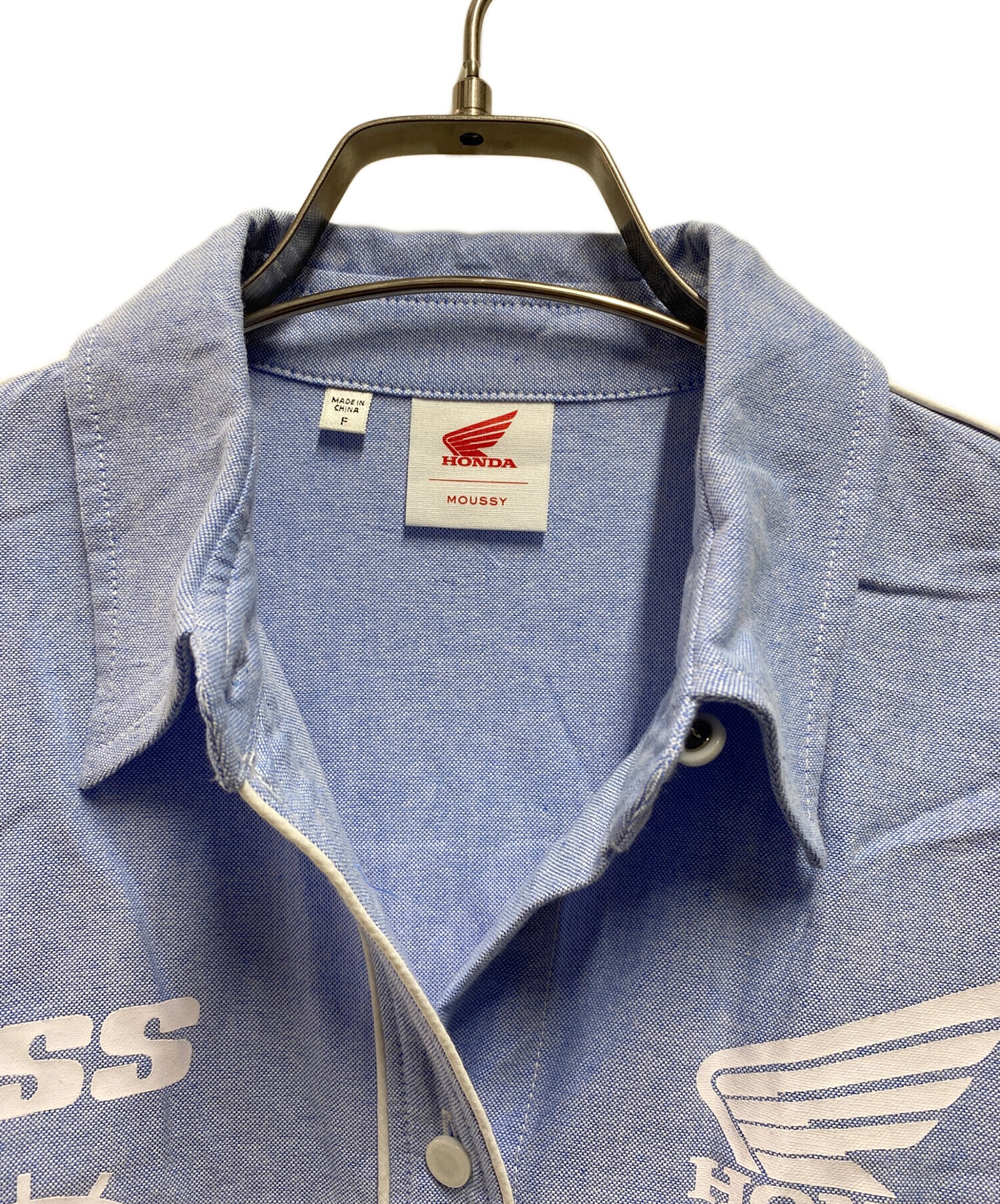 中古・古着通販】moussy (マウジー) HONDA (ホンダ) TEAM シャツ 