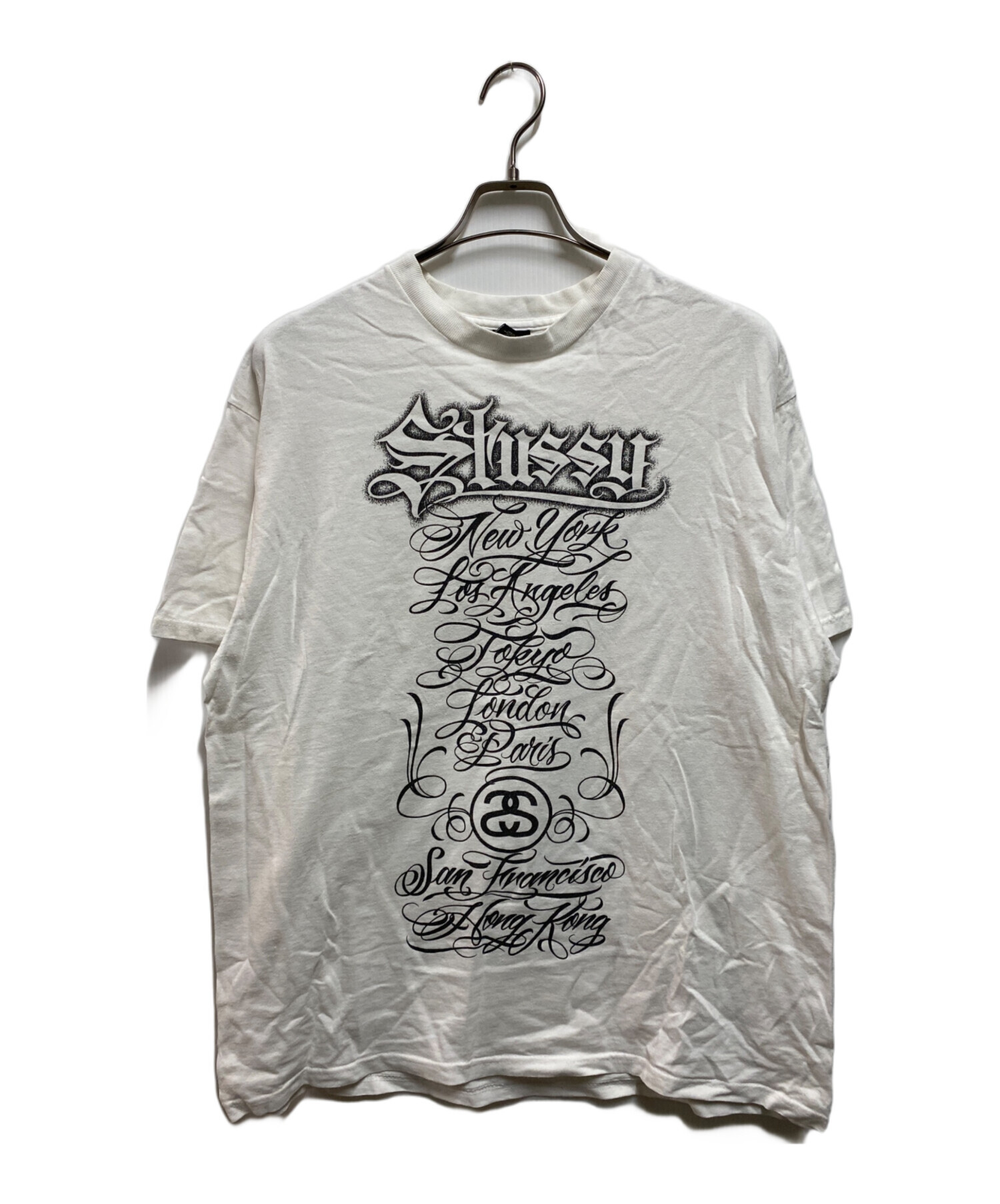 中古・古着通販】stussy (ステューシー) Mr.Cartoon World Tour Tee