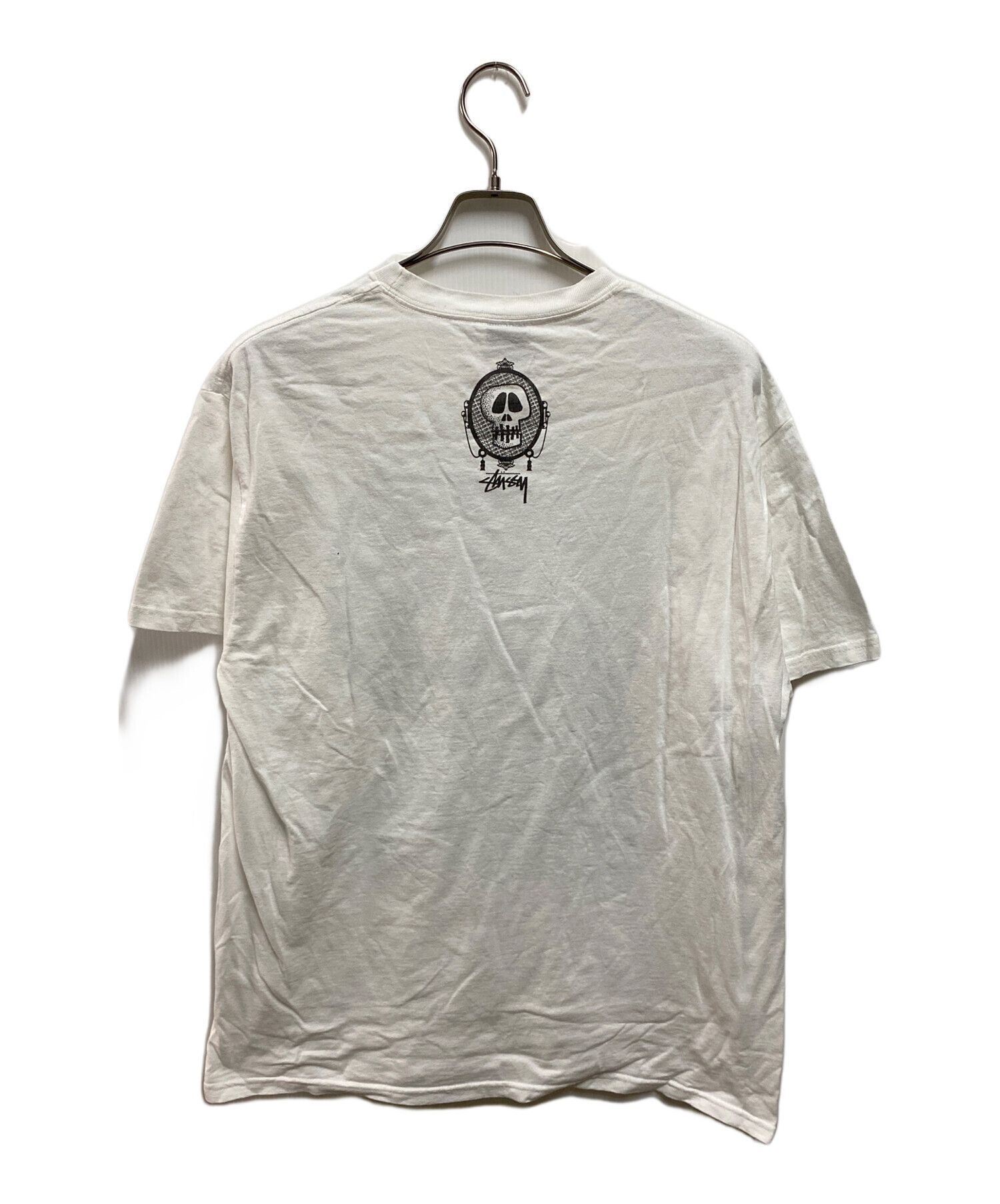 中古・古着通販】stussy (ステューシー) Tシャツ ホワイト サイズ:L 