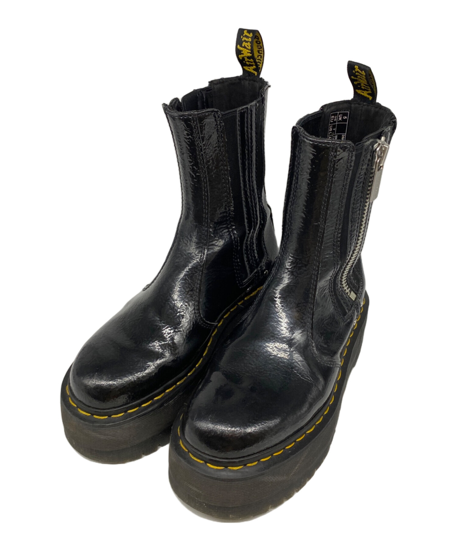 Dr.Martens / ブーツ/US7/BLK/13512 中古・古着通販】Dr.Martens (ドクターマーチン) 厚底チェルシーブーツ
