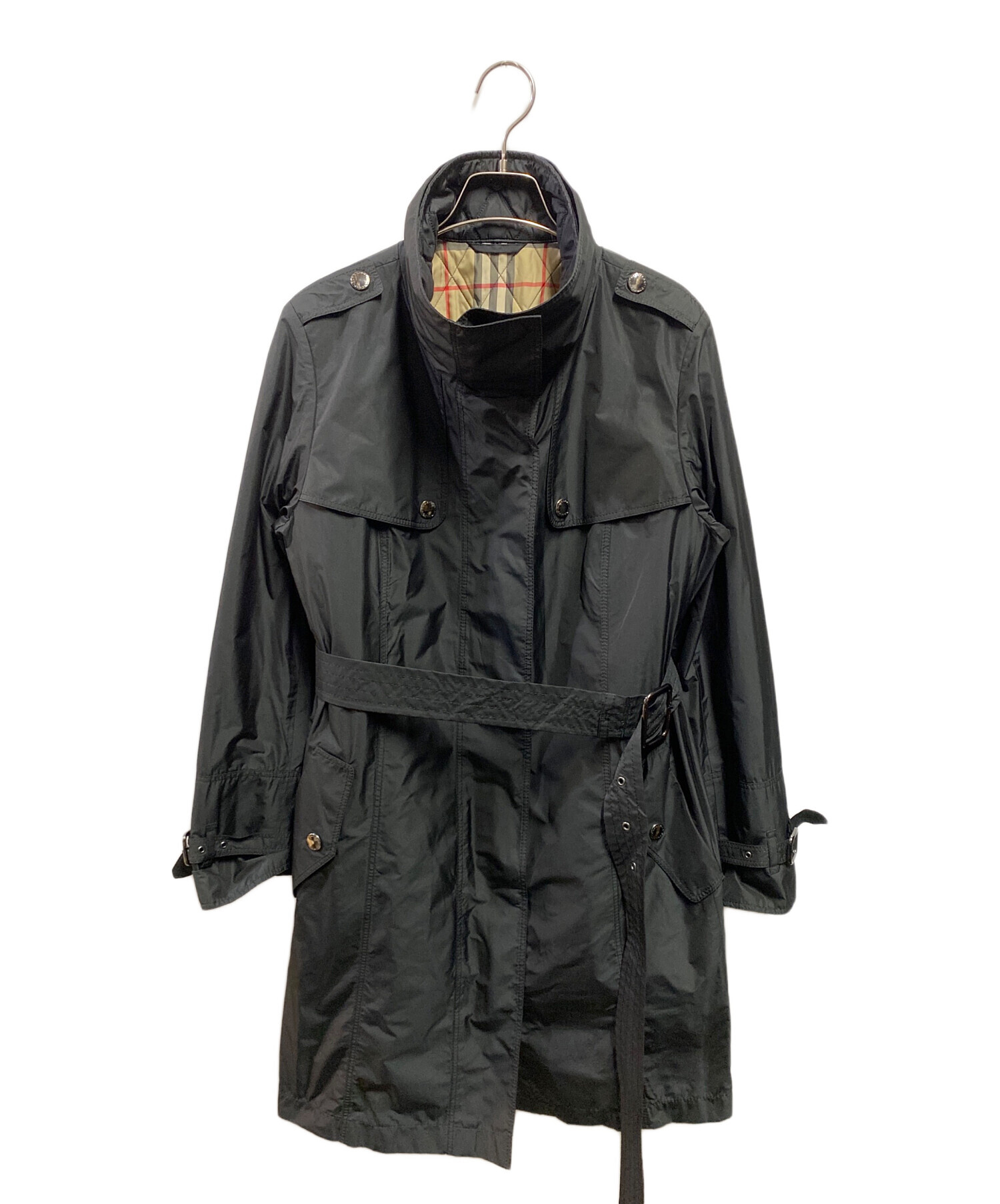 BURBERRY LONDON ライナー付 ジップ コート ホースロゴ 38 BURBERRY LONDON ライナー付 ジップ コート ホースロゴ 38