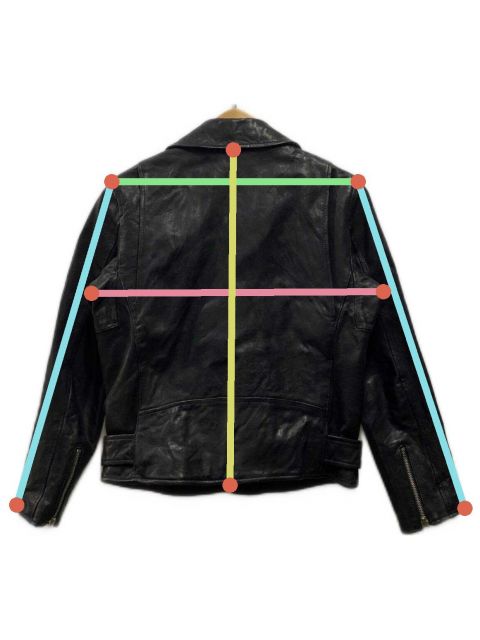 美品☆ビューティフルピープル ライダースジャケット150 beautiful